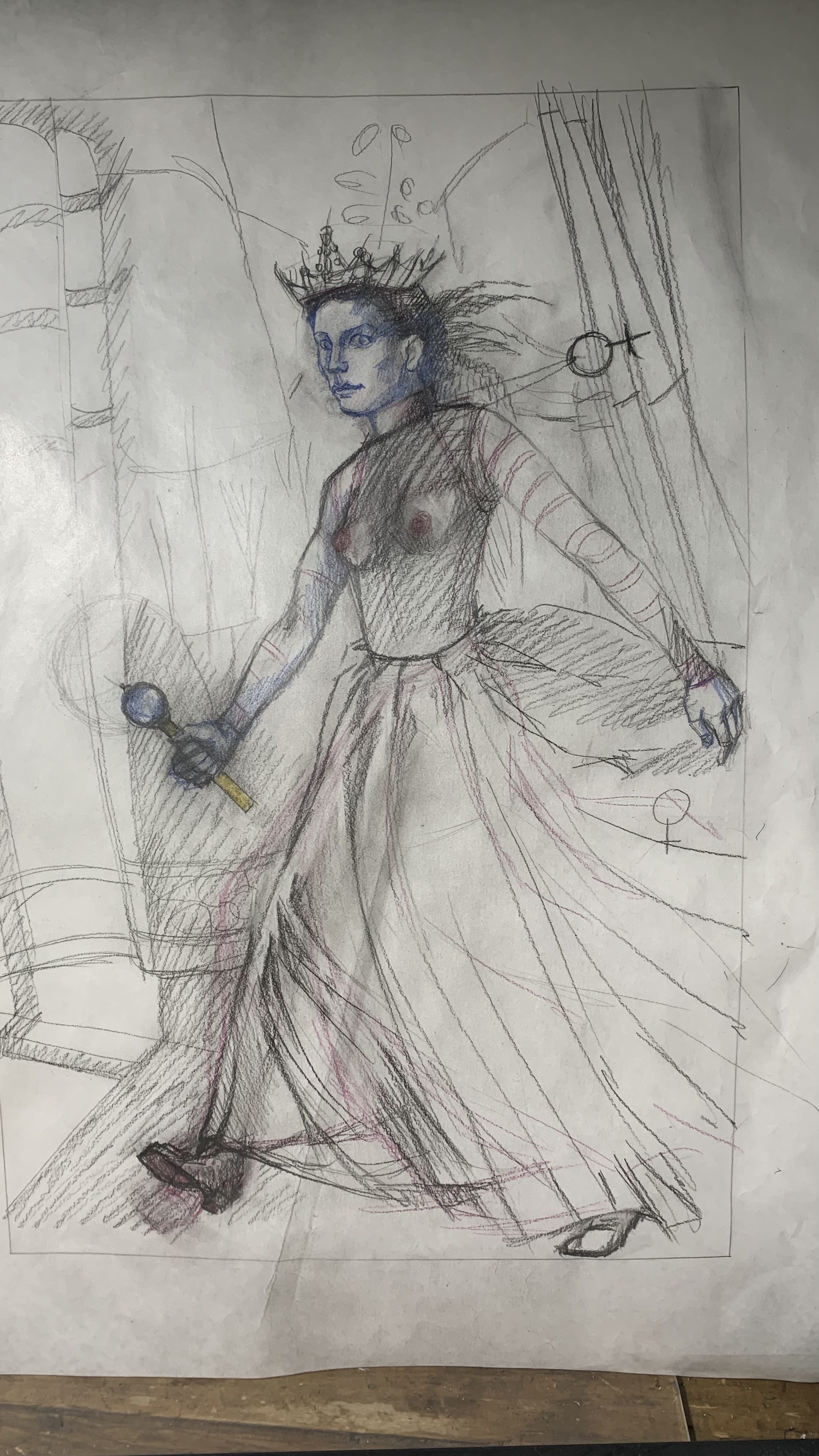 Иллюстрации символических персонажей таро — Изображение №22 — Иллюстрация, Графика на Dprofile