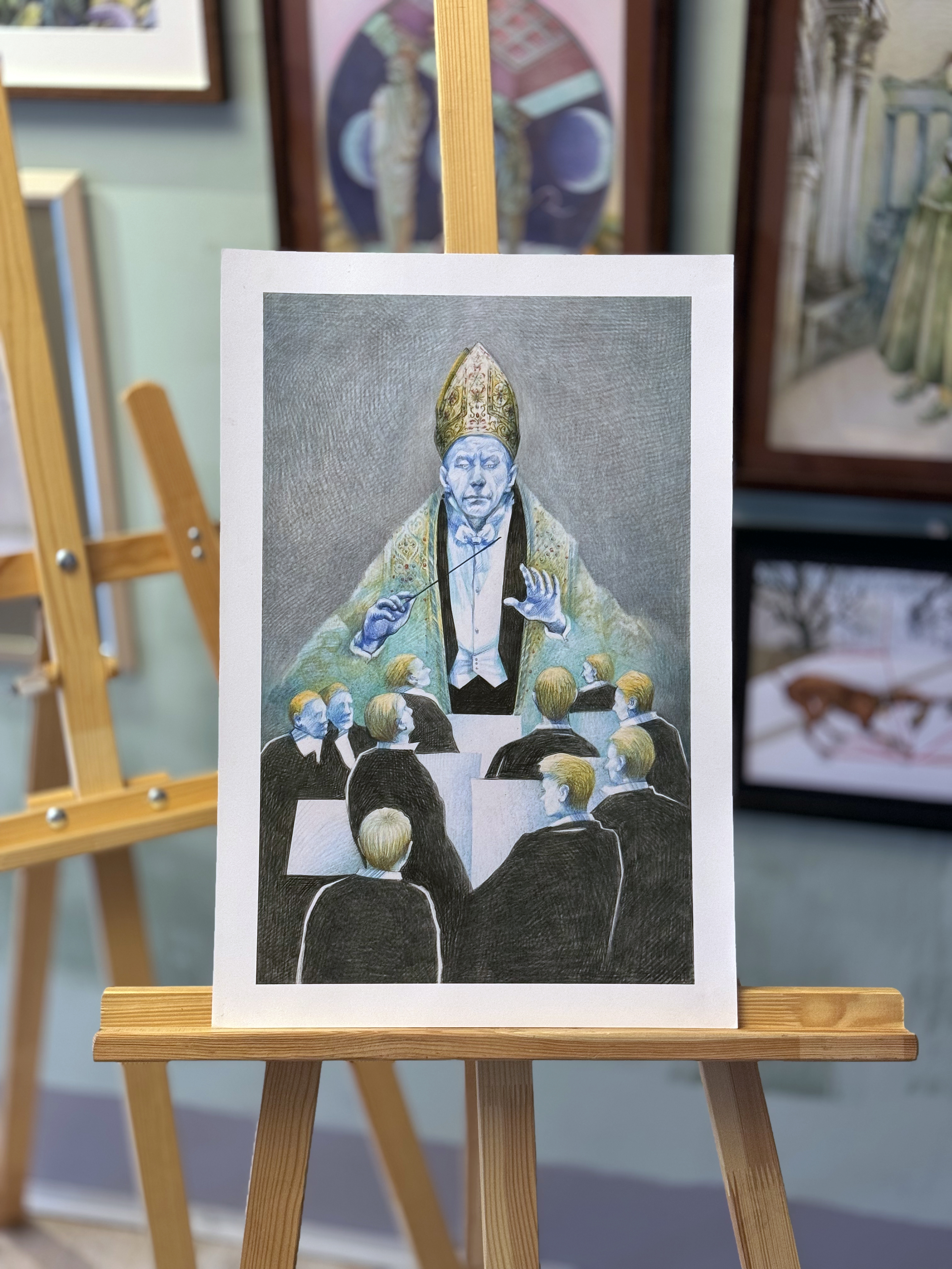 Иллюстрации символических персонажей таро — Изображение №7 — Иллюстрация, Графика на Dprofile