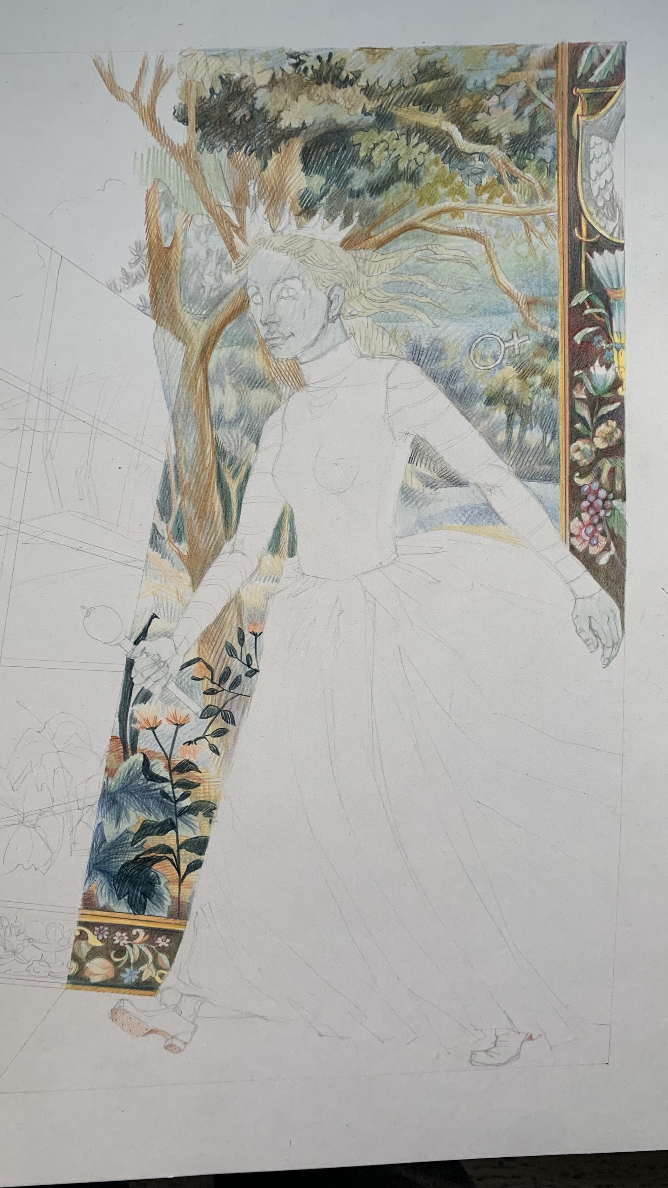 Иллюстрации символических персонажей таро — Изображение №24 — Иллюстрация, Графика на Dprofile