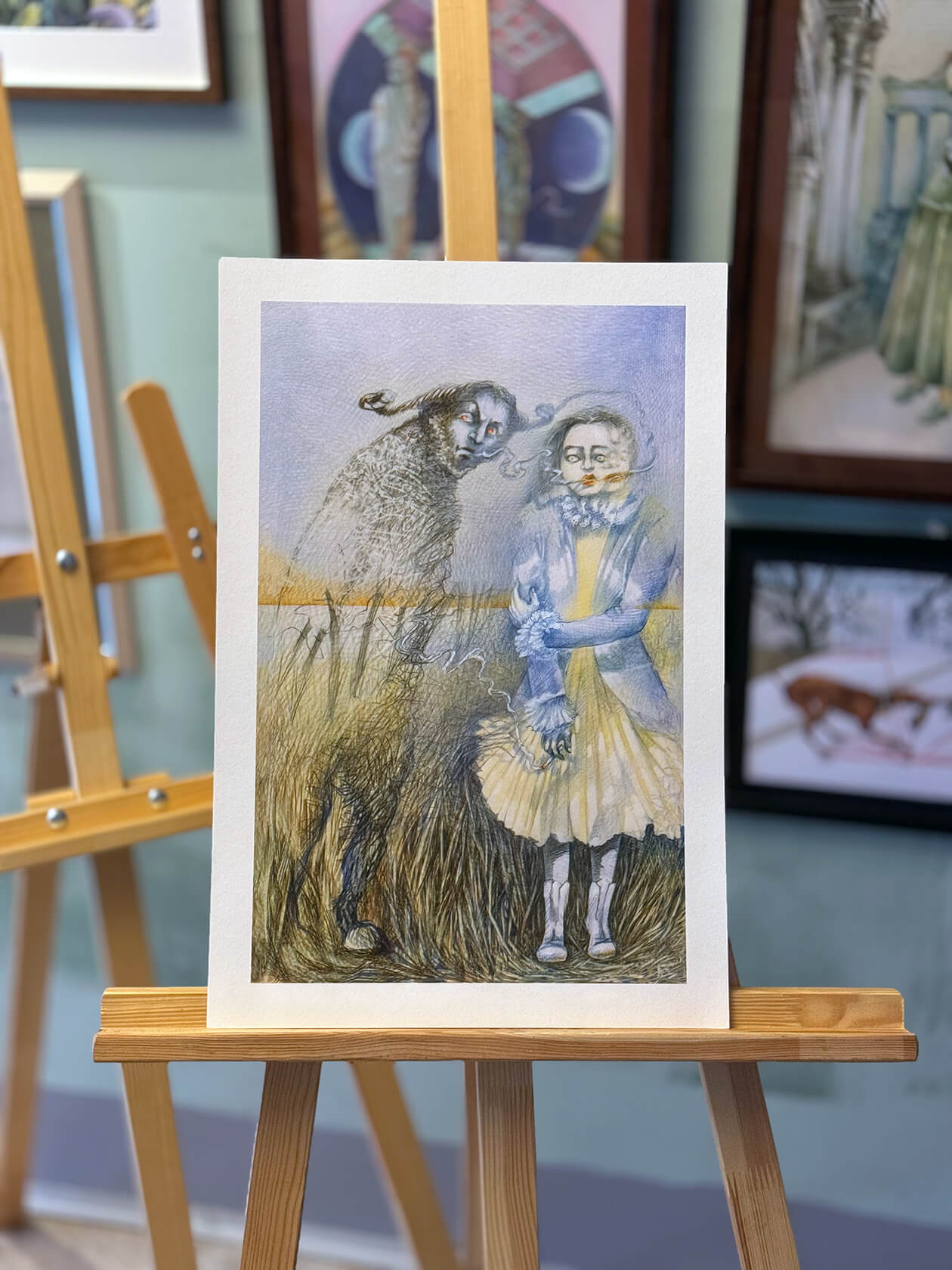 Иллюстрации символических персонажей таро — Изображение №3 — Иллюстрация, Графика на Dprofile