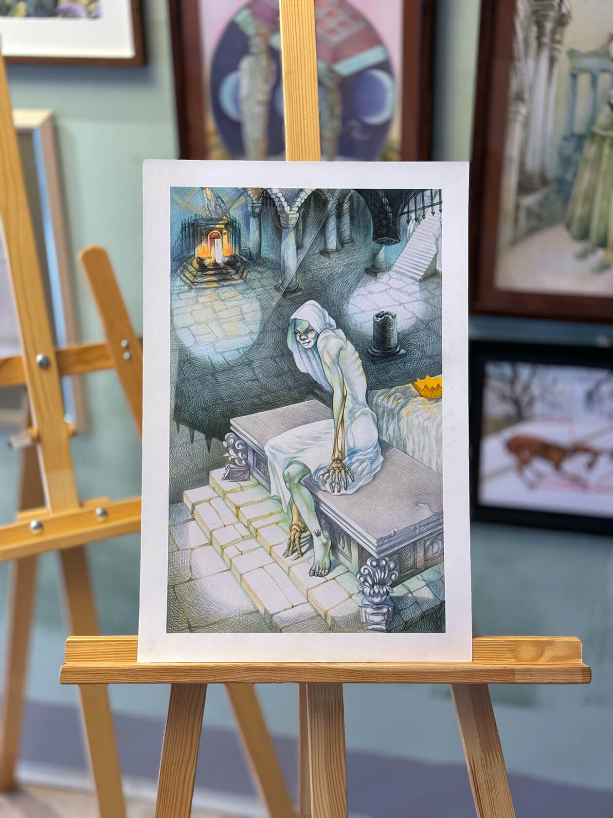 Иллюстрации символических персонажей таро — Изображение №8 — Иллюстрация, Графика на Dprofile