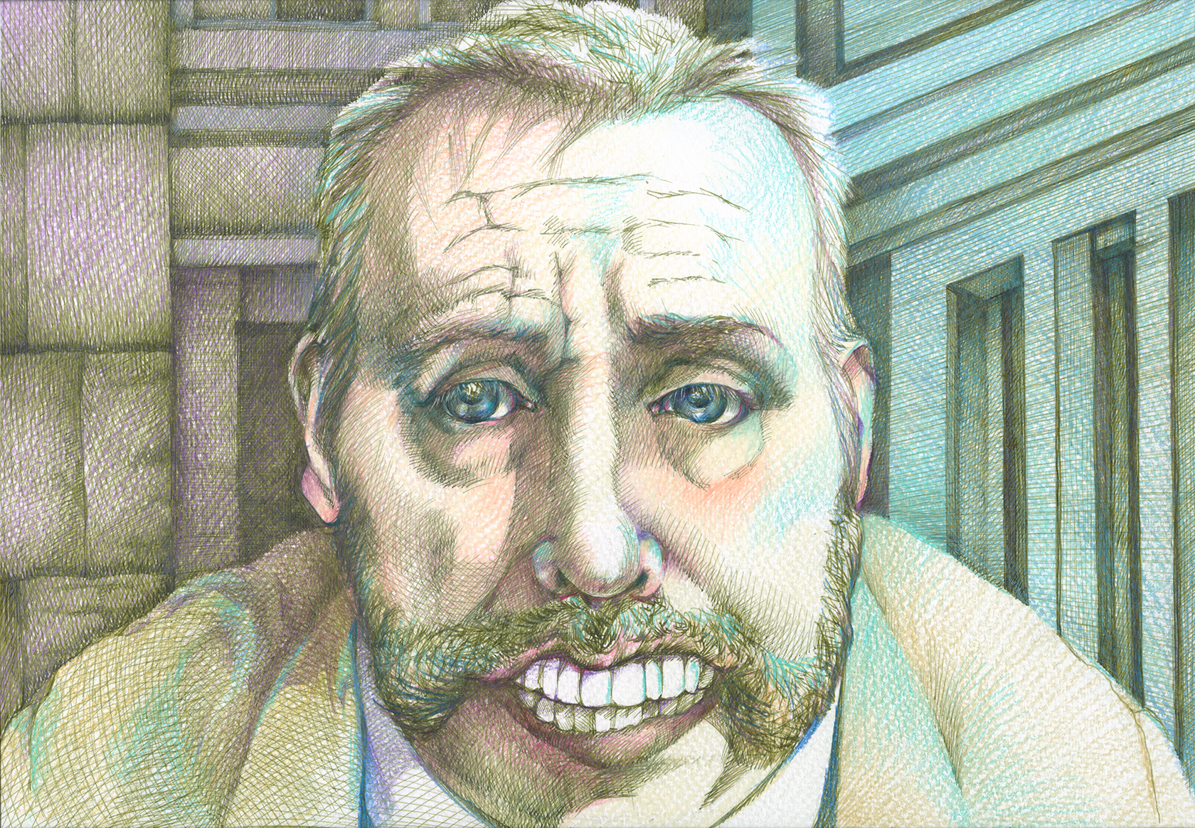 Кино-иллюстрация французской комедии «В Тихом Омуте» — Изображение №11 — Иллюстрация, Графика на Dprofile