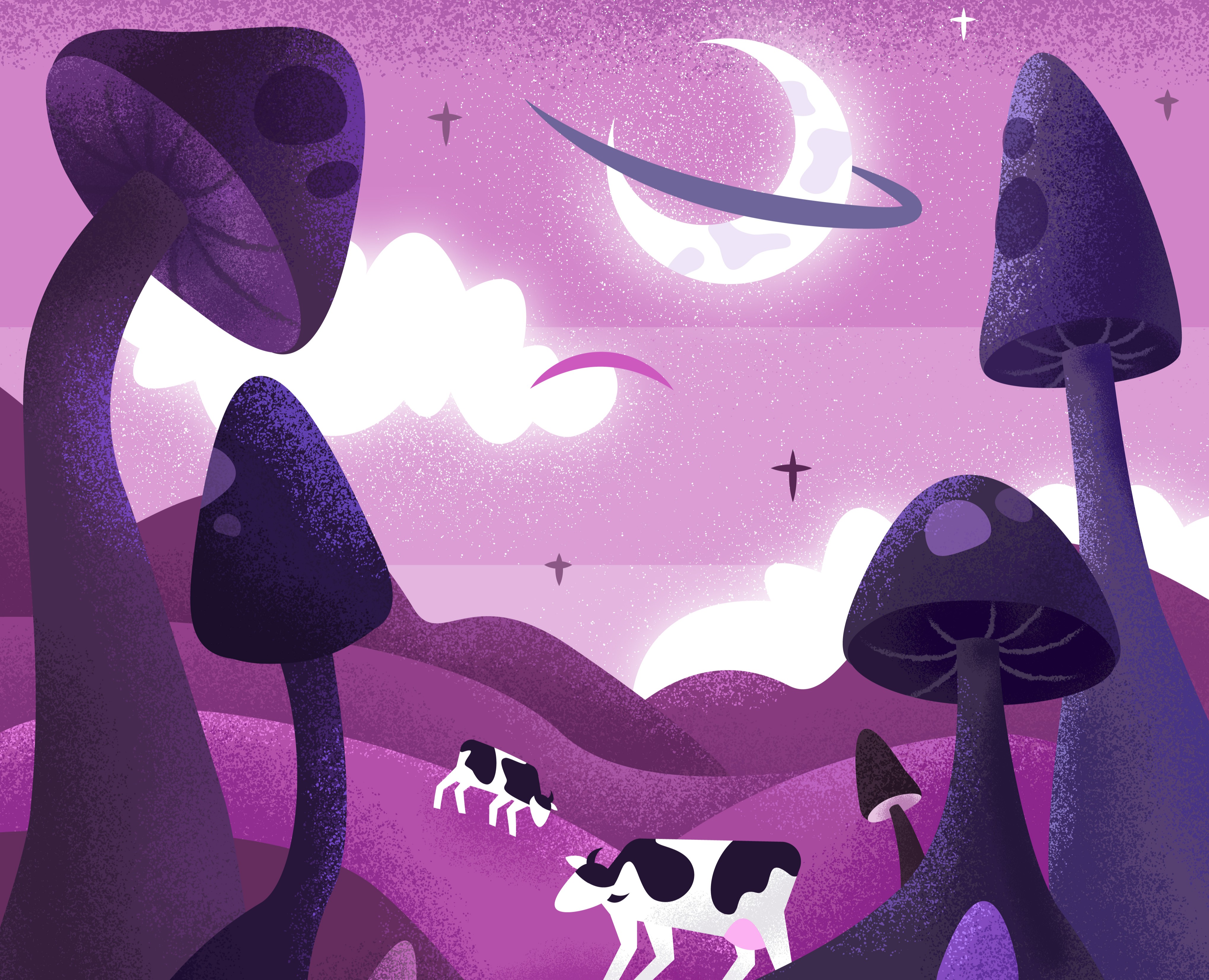 pink dreams — Иллюстрация на Dprofile