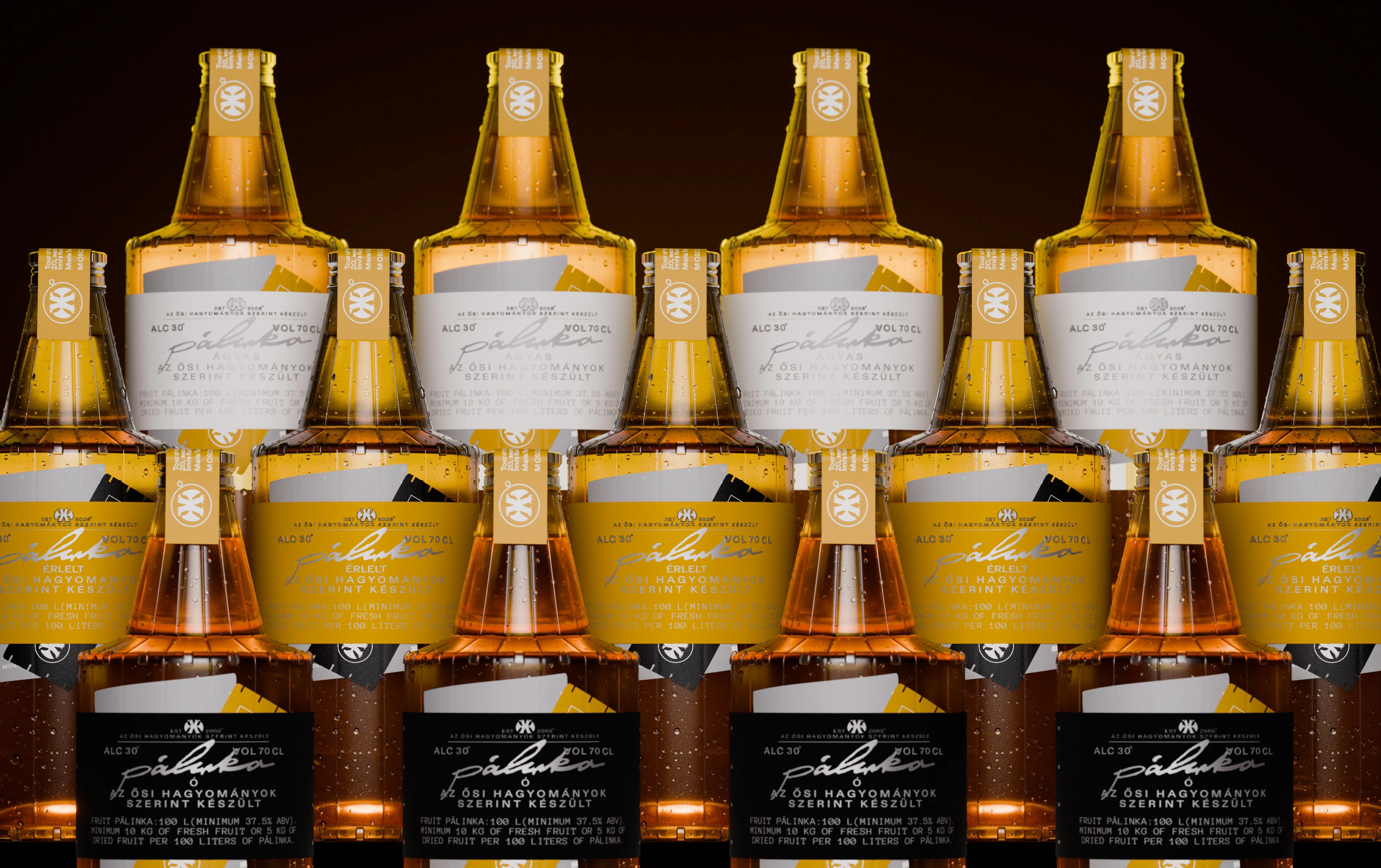 PACKAGING FOR HUNGARIAN BRANDY PÁLINKA — Изображение №7 — Брендинг, 3D на Dprofile
