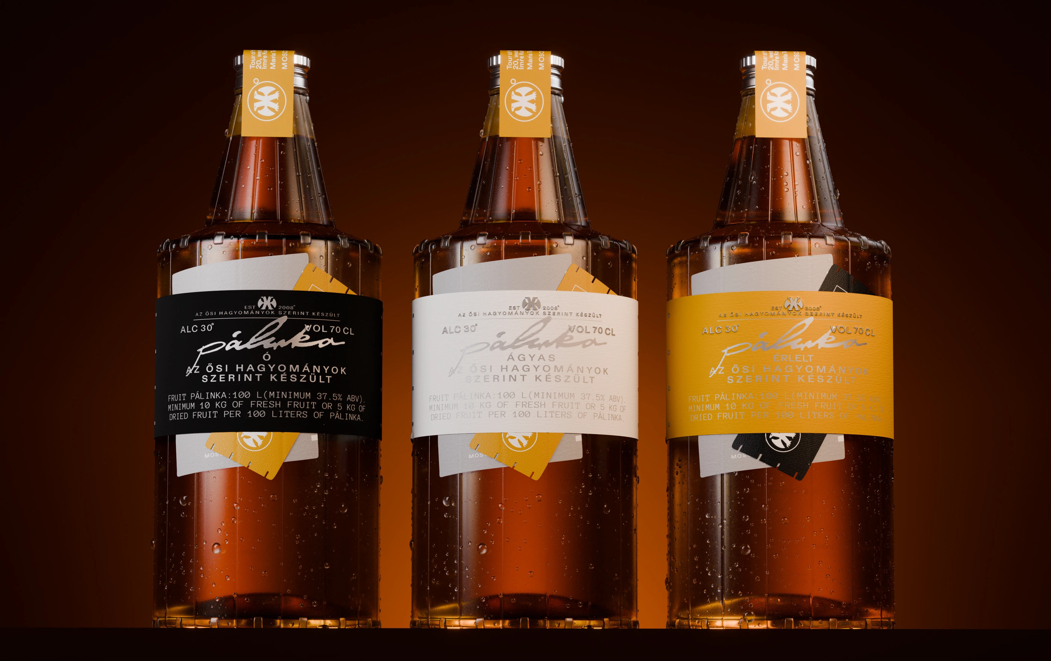 PACKAGING FOR HUNGARIAN BRANDY PÁLINKA — Изображение №3 — Брендинг, 3D на Dprofile
