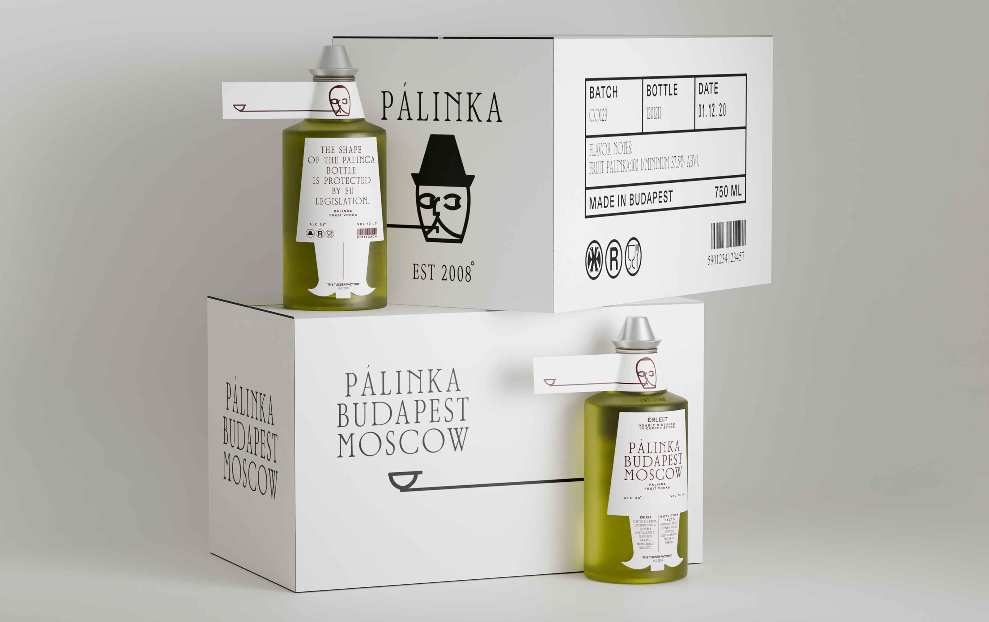 Hungarian Brandy Pálinka — Изображение №4 — Брендинг на Dprofile