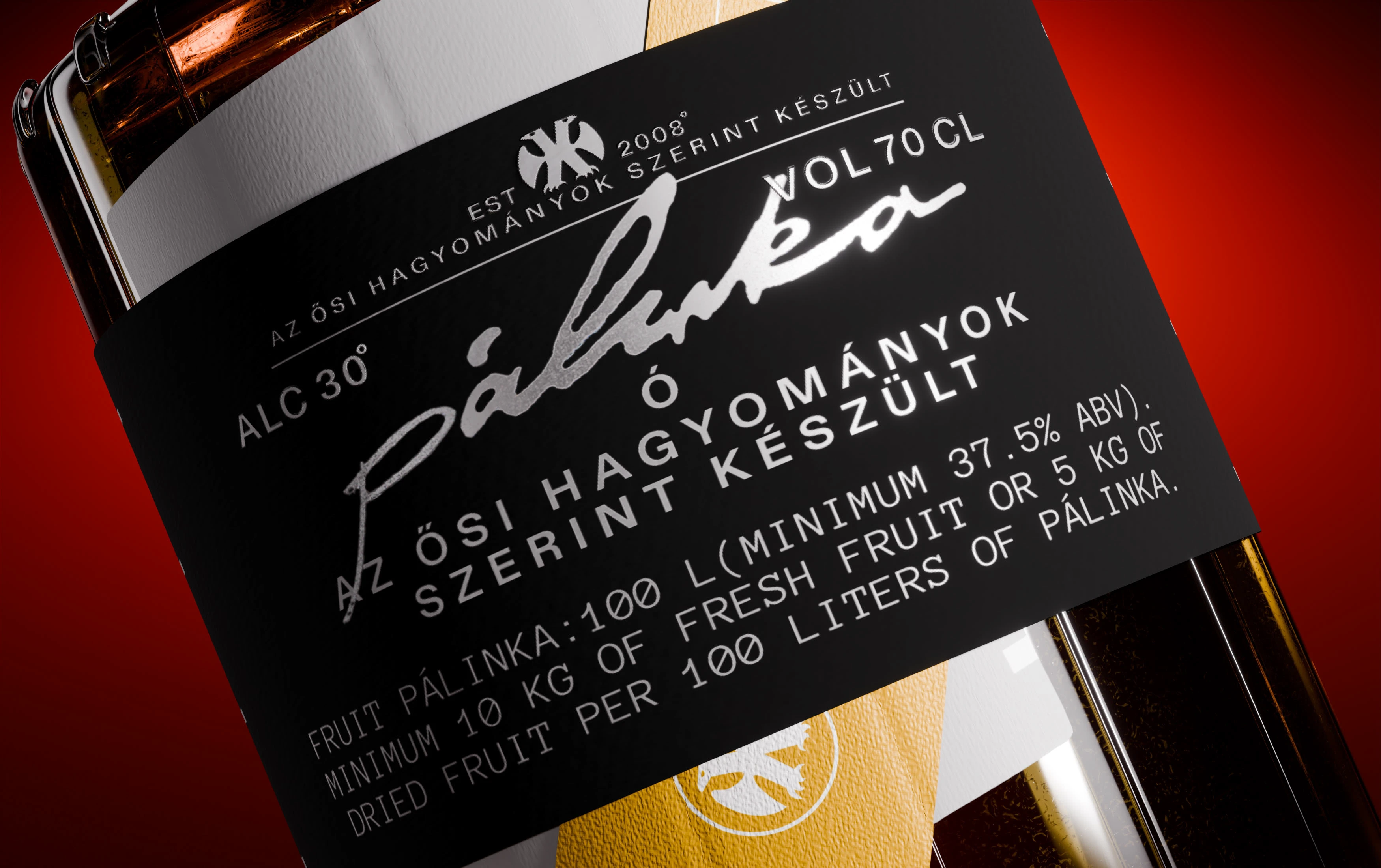 PACKAGING FOR HUNGARIAN BRANDY PÁLINKA — Изображение №5 — Брендинг, 3D на Dprofile