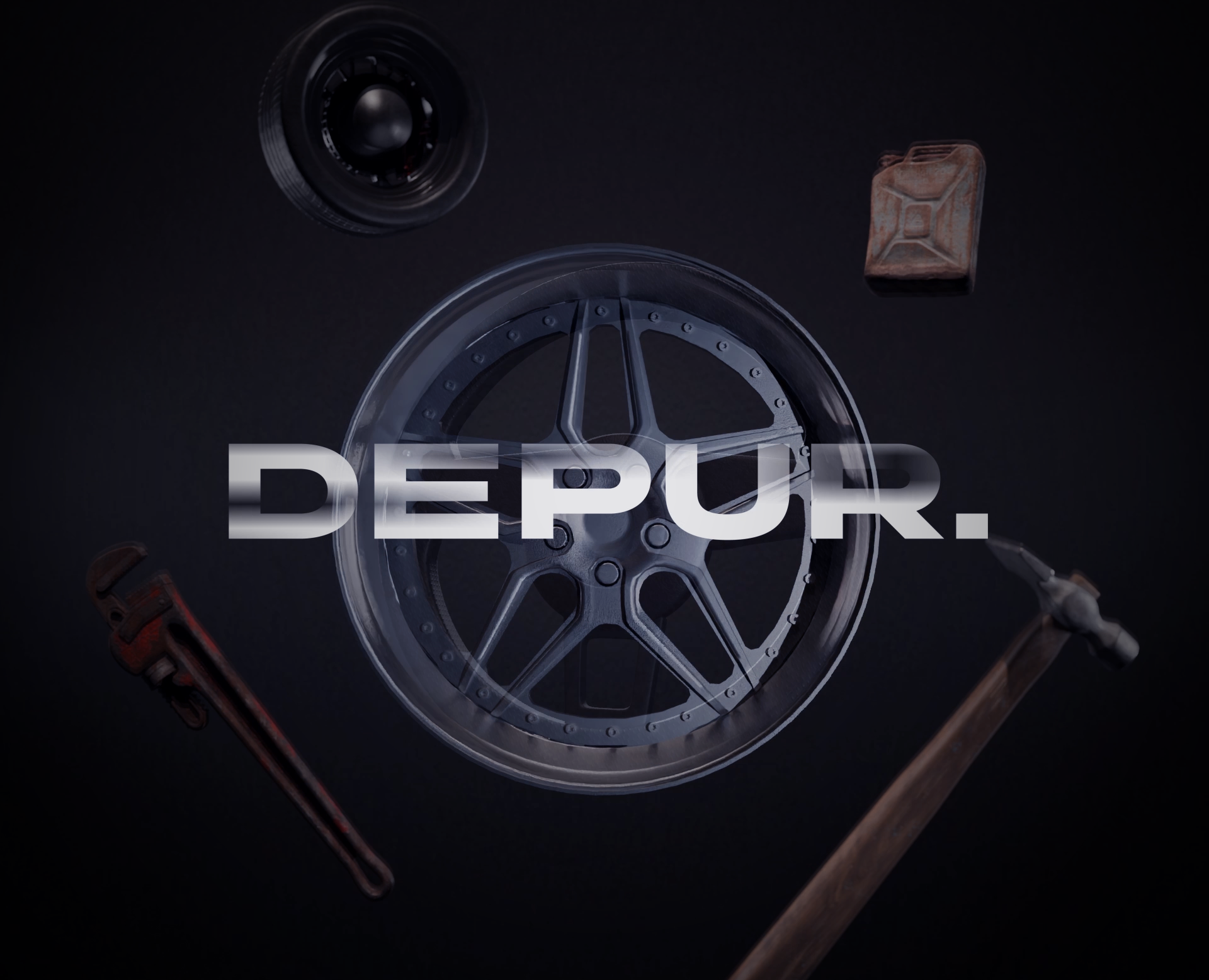 DEPUR Logo Motion — 3D, Анимация на Dprofile