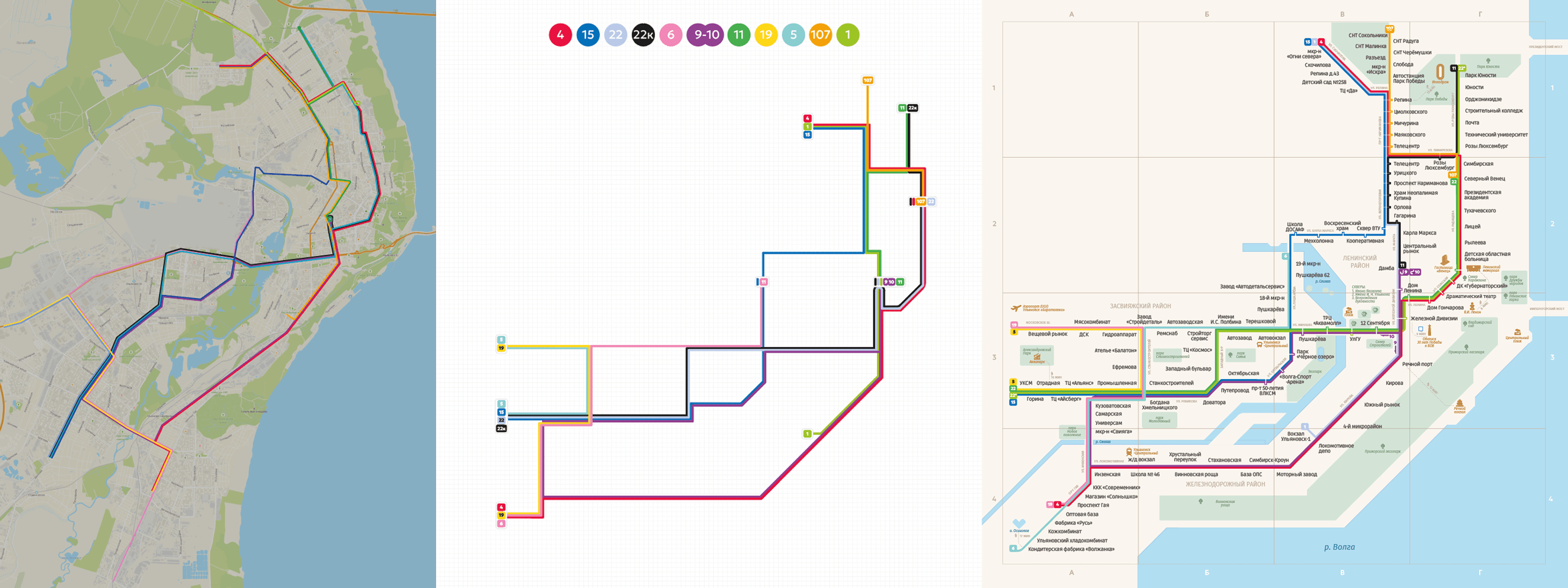 Схема трамвайной сети Ульяновска — Изображение №4 — Графика на Dprofile