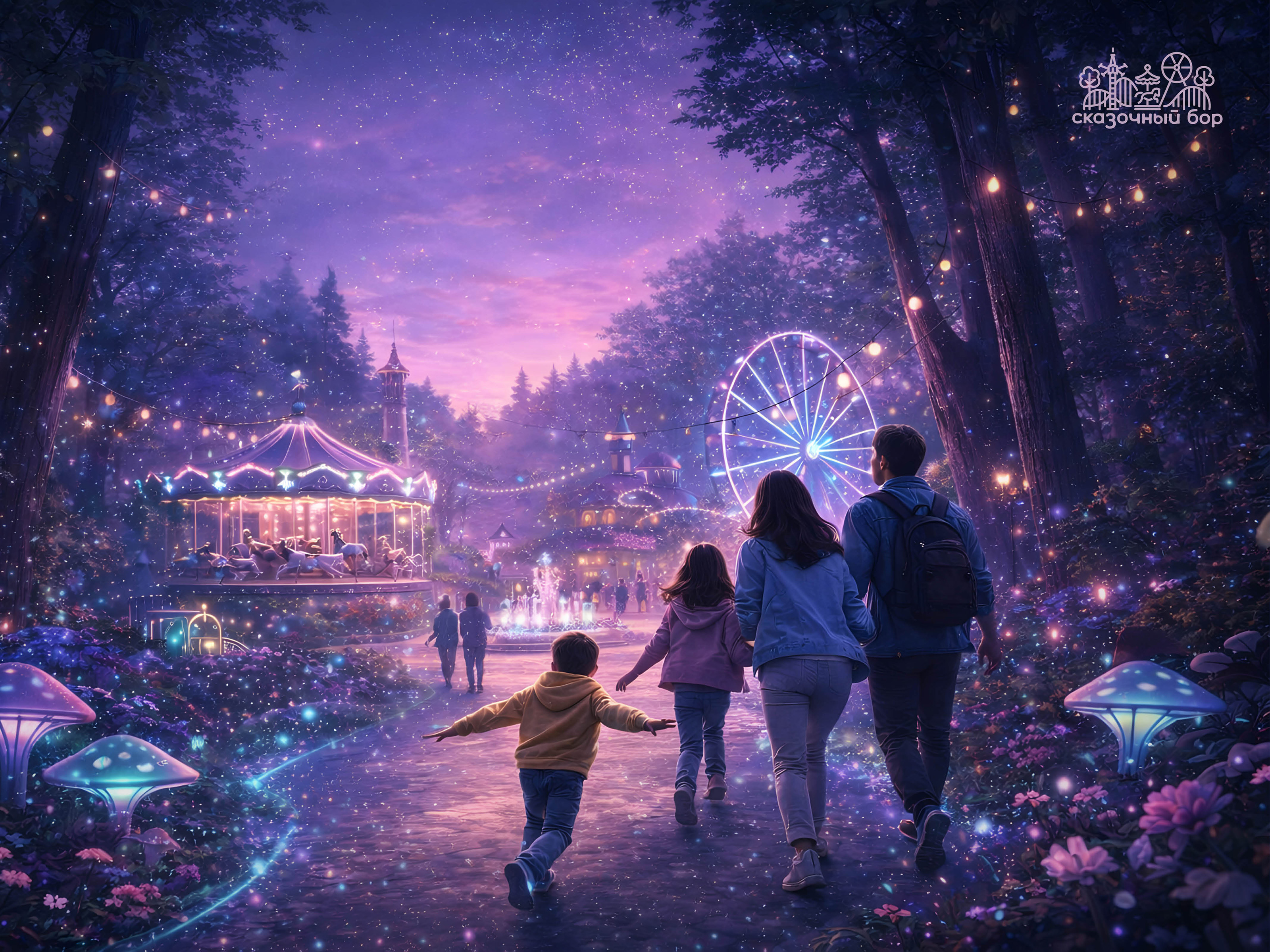 Сказочный бор — визуальная система парка — Изображение №1 — Брендинг, Графика на Dprofile