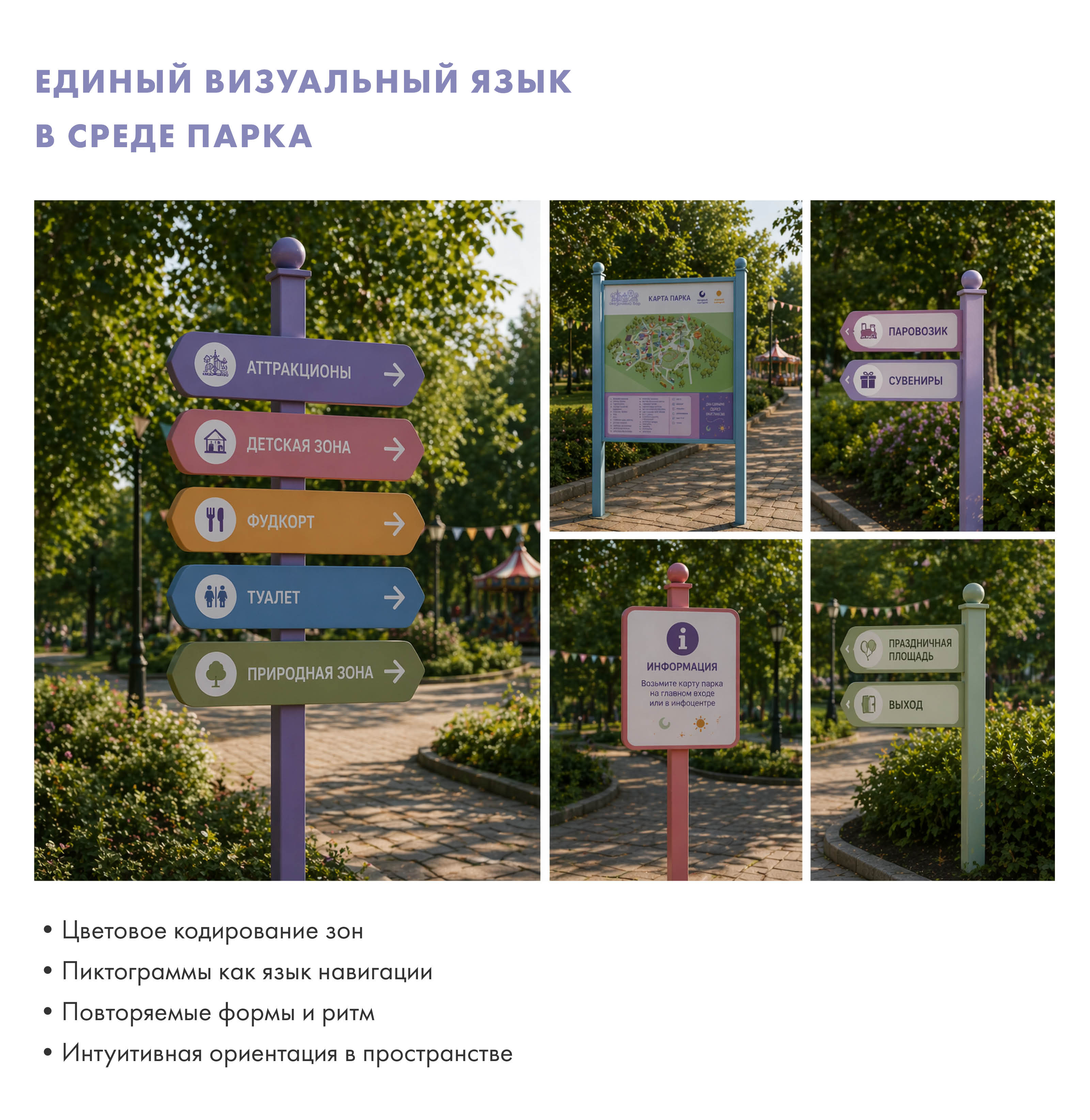 Сказочный бор — визуальная система парка — Изображение №6 — Брендинг, Графика на Dprofile