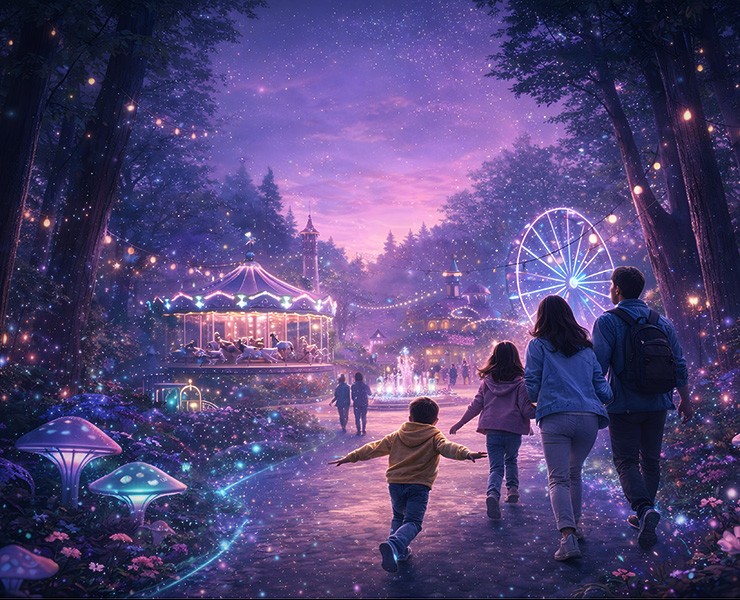 Сказочный бор — визуальная система парка — Брендинг, Графика на Dprofile