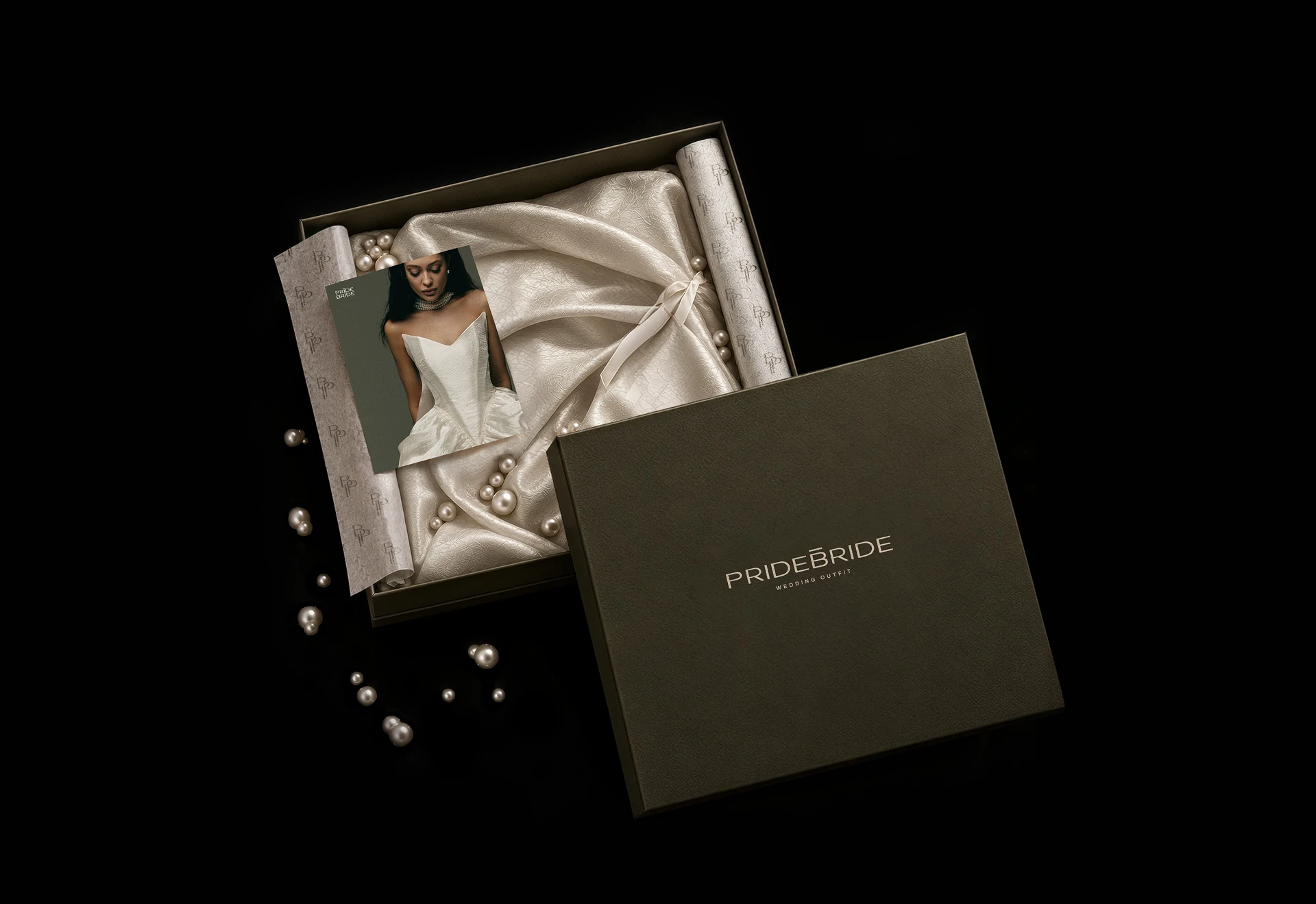 PRIDE BRIDE — Фирменный стиль свадебного бренда — Изображение №5 — Брендинг на Dprofile