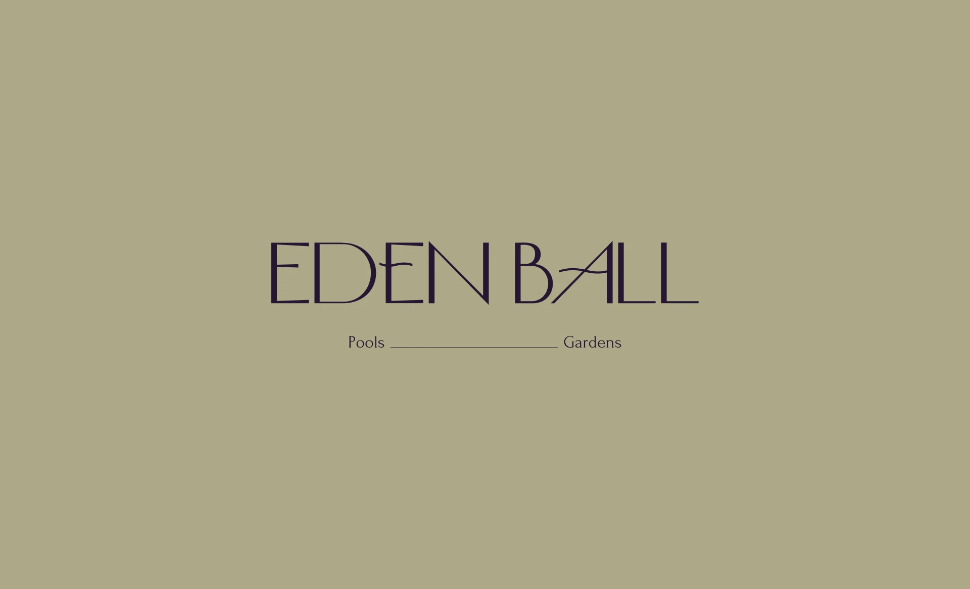 EdenBall — фирменный стиль ландшафтной студии — Изображение №9 — Брендинг на Dprofile