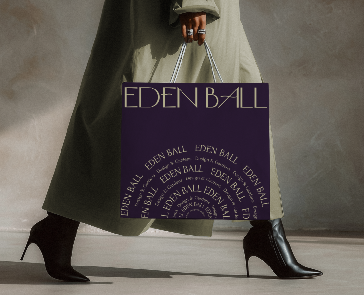 EdenBall — фирменный стиль ландшафтной студии — Брендинг на Dprofile