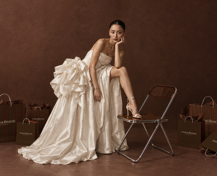 PRIDE BRIDE — Фирменный стиль свадебного бренда на Dprofile