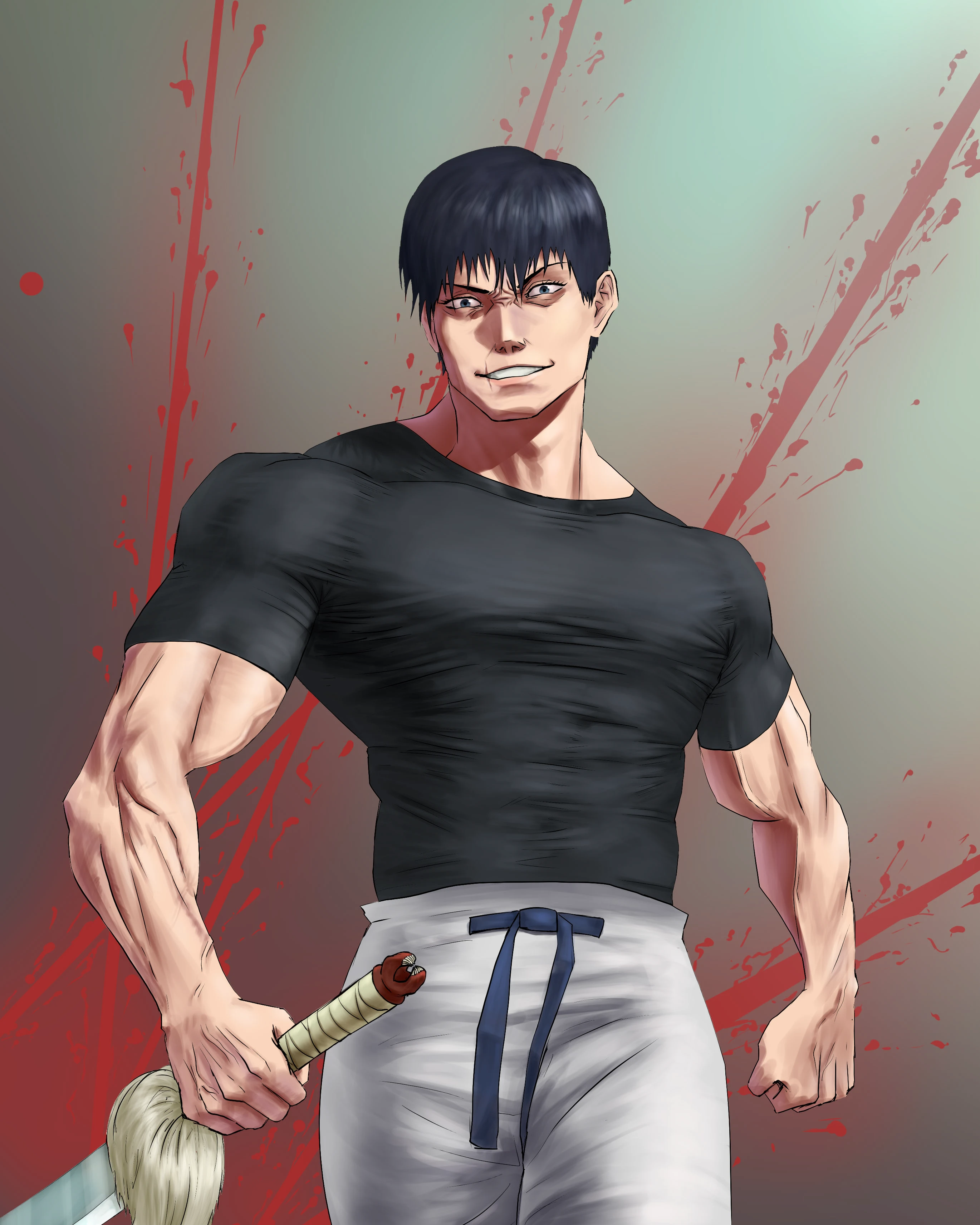 Fushiguro Toji — Изображение №1 — Иллюстрация на Dprofile