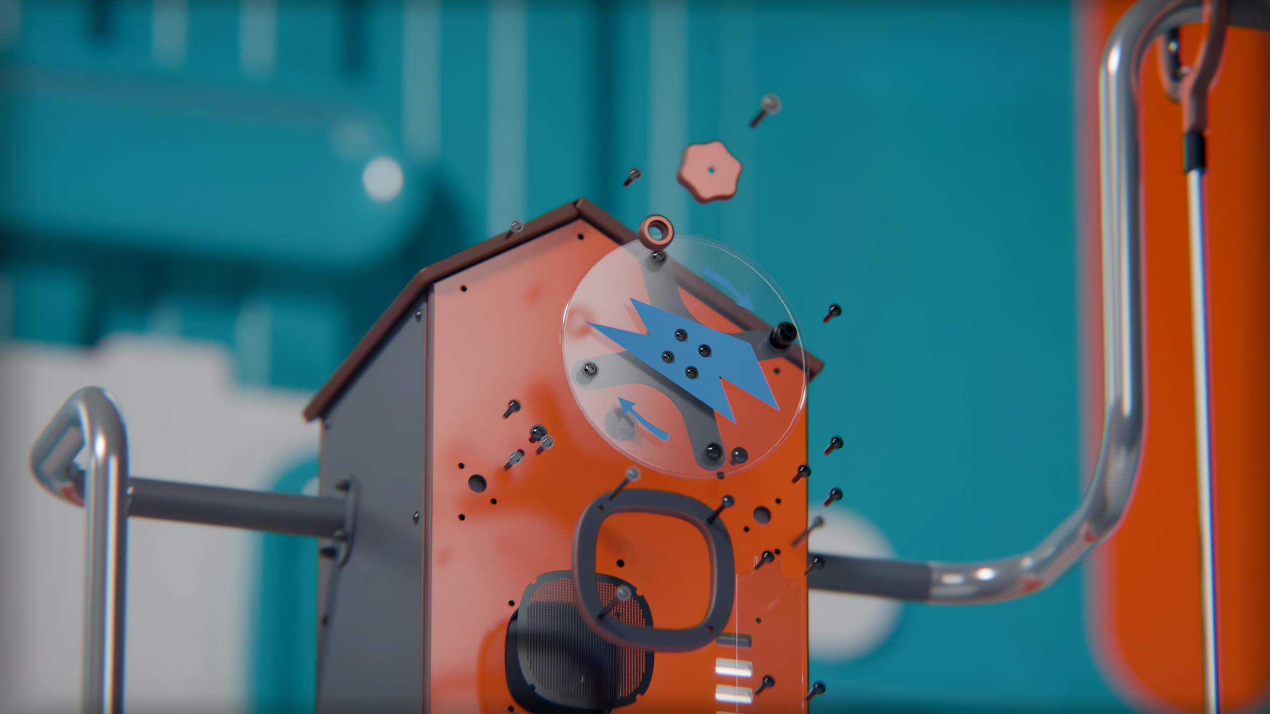 LEBER | NAUKOGRAD | CGI ANIMATION — Изображение №4 — Брендинг, 3D на Dprofile