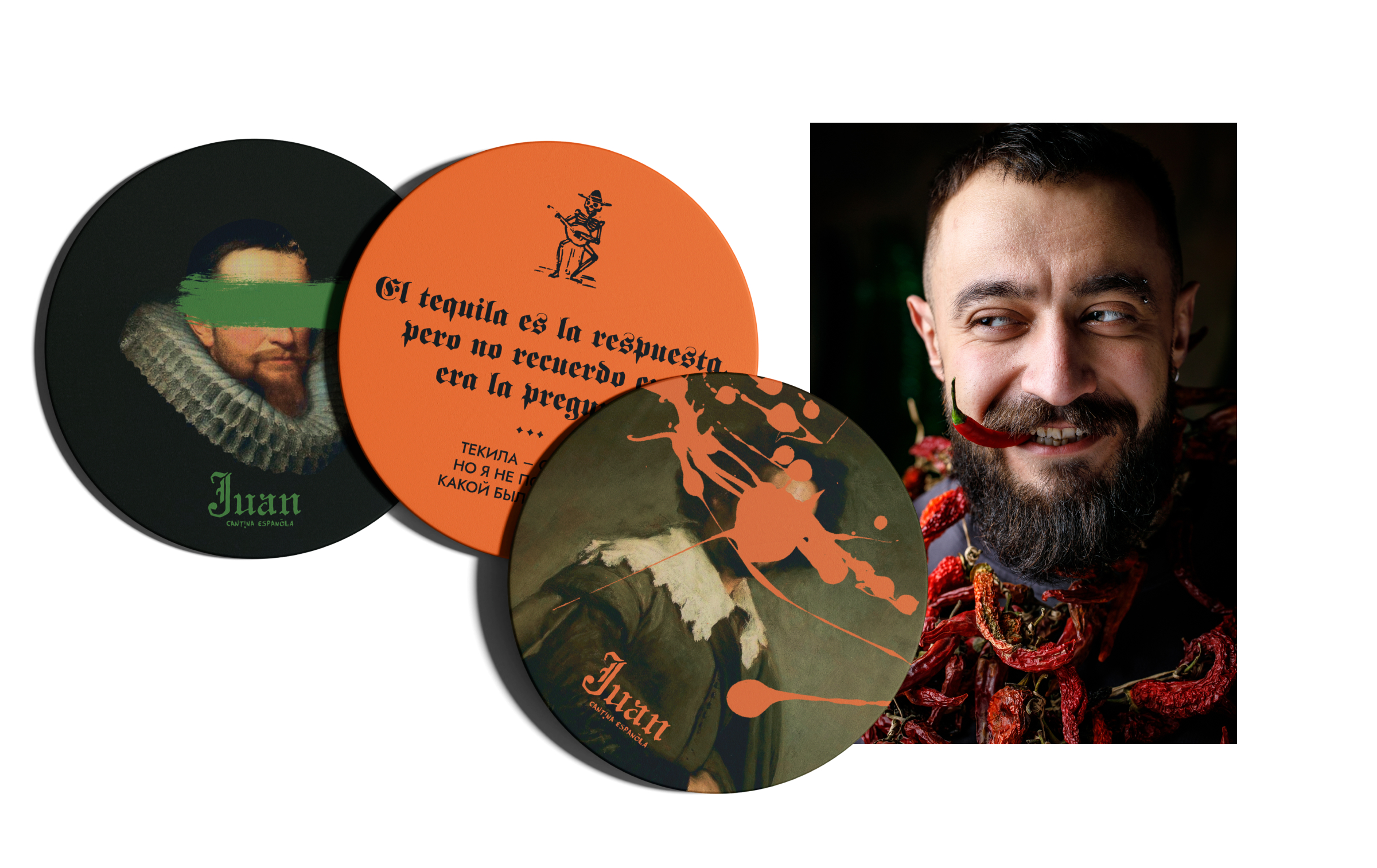 Juan | айдентика ресторана — Изображение №10 — Брендинг на Dprofile