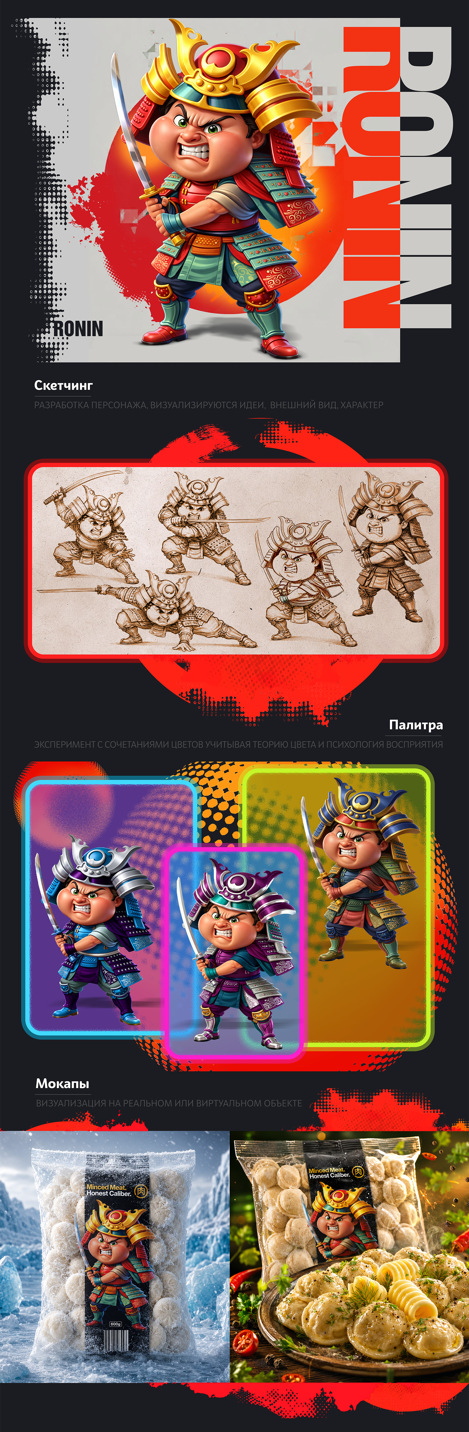 Mascot LAB. Hybrid Art.  (Гибридный арт: от запроса до ренд… — Изображение №3 — Иллюстрация, Нейро на Dprofile