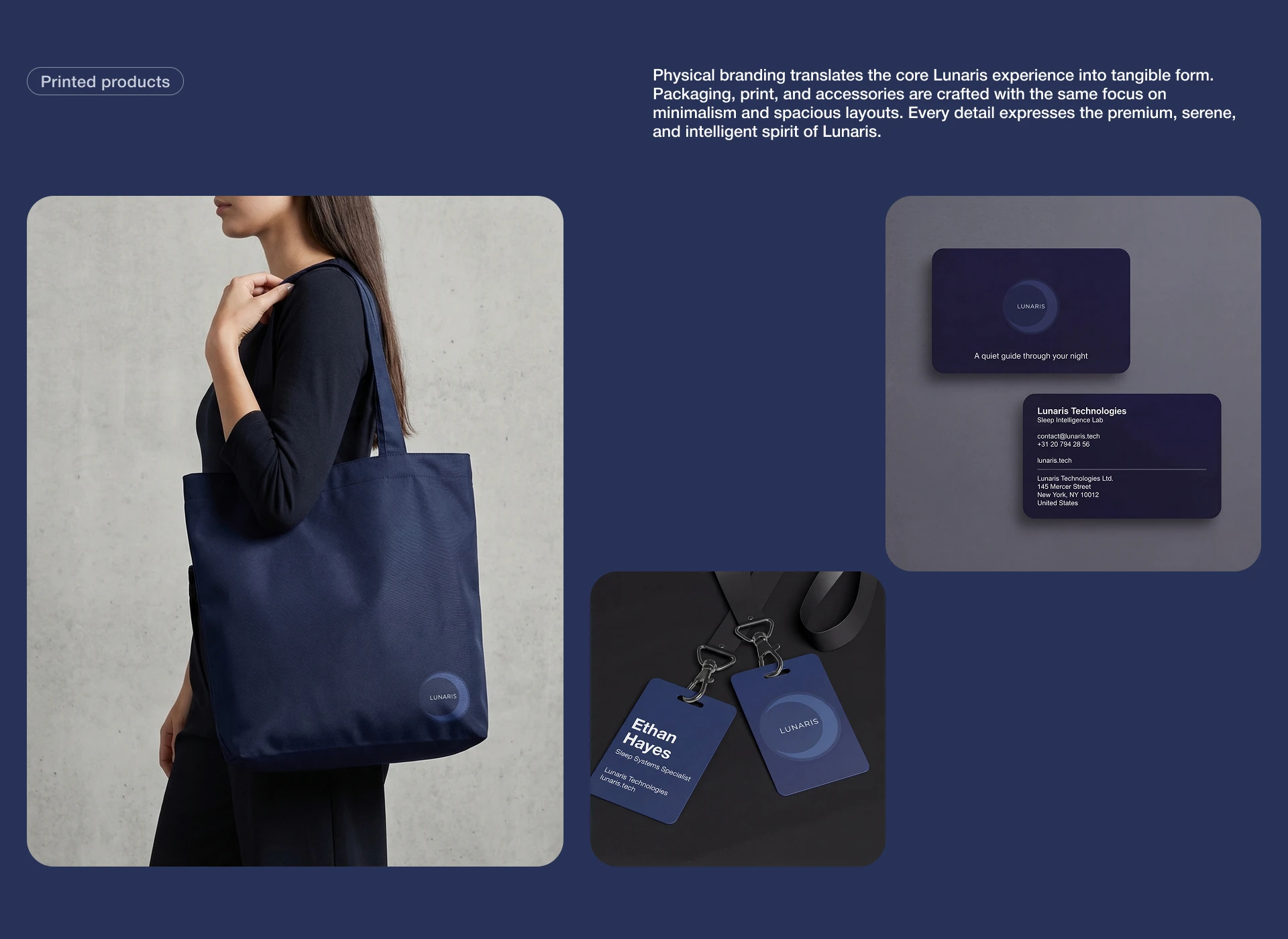 LUNARIS | Sleep tech website | UX/UI — Изображение №15 — Интерфейсы, Брендинг на Dprofile