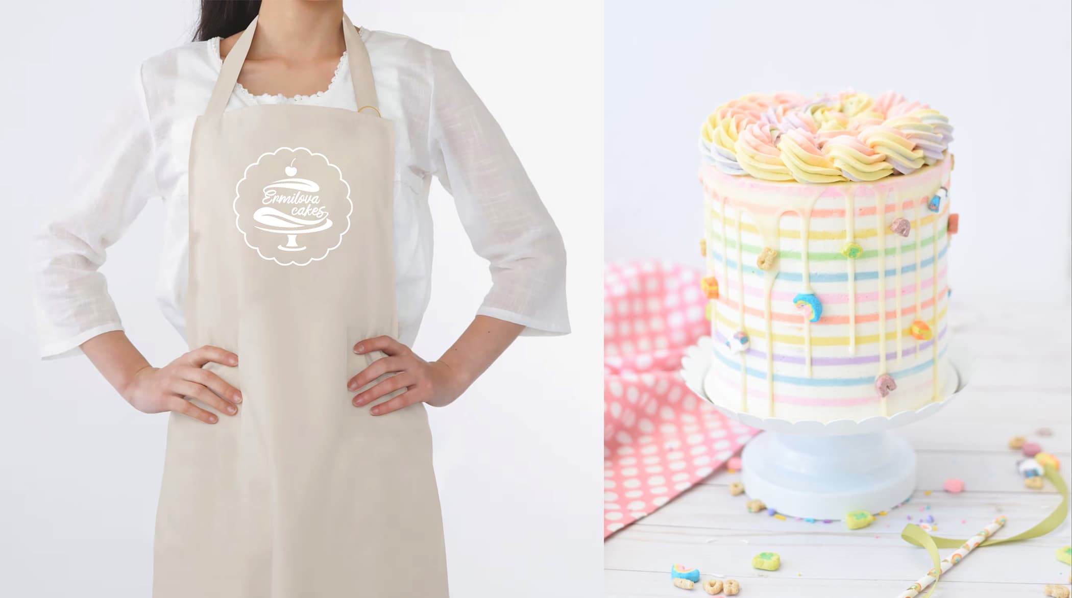 Фирменный стиль Ermilova Cakes — Изображение №3 — Брендинг, Графика на Dprofile