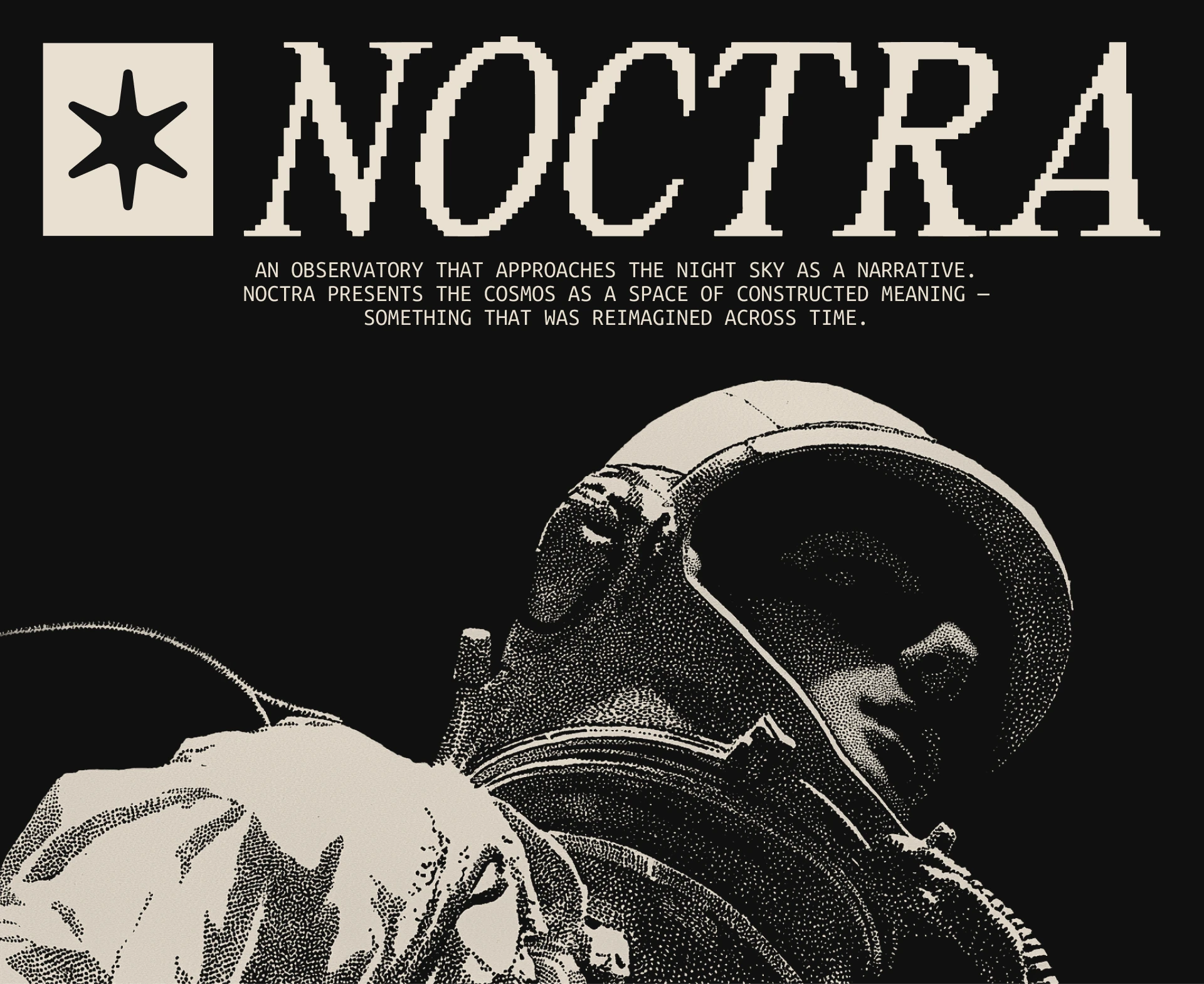 NOCTRA — Observatory Website Design| UX/UI — Изображение №1 — Интерфейсы, Брендинг на Dprofile