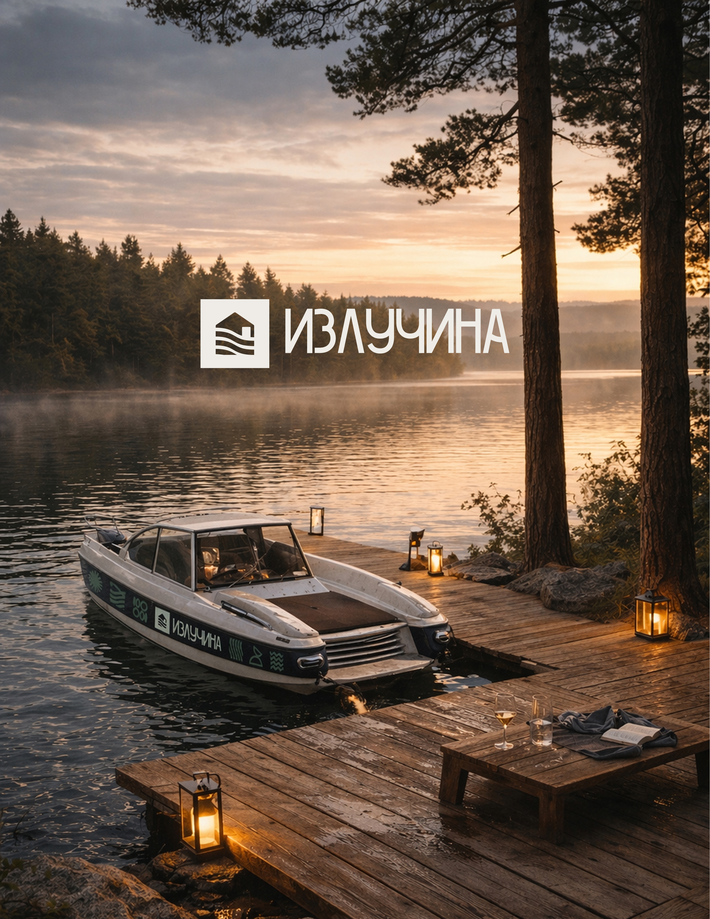 ИЗЛУЧИНА — брендинг для СПА-отеля — Изображение №16 — Брендинг на Dprofile