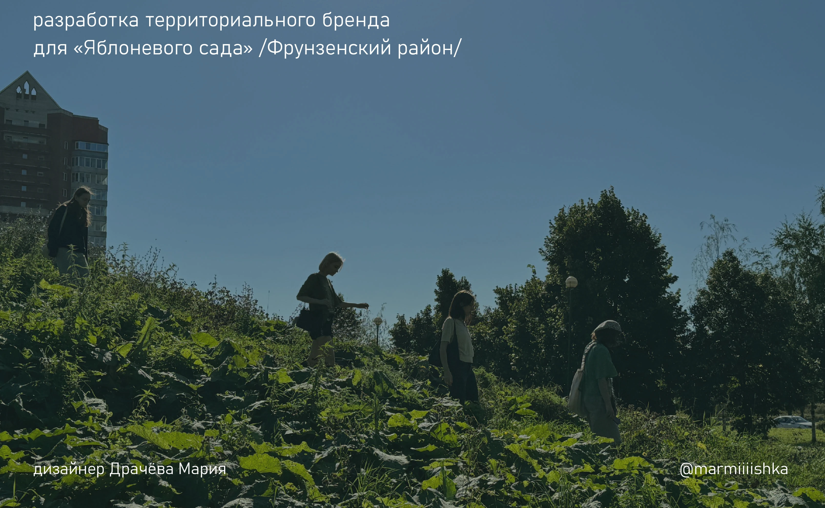 Территориальный бренд "ЯБЛОНЕВЫЙ САД"/Фрунзенский район — Изображение №21 — Брендинг, Графика на Dprofile