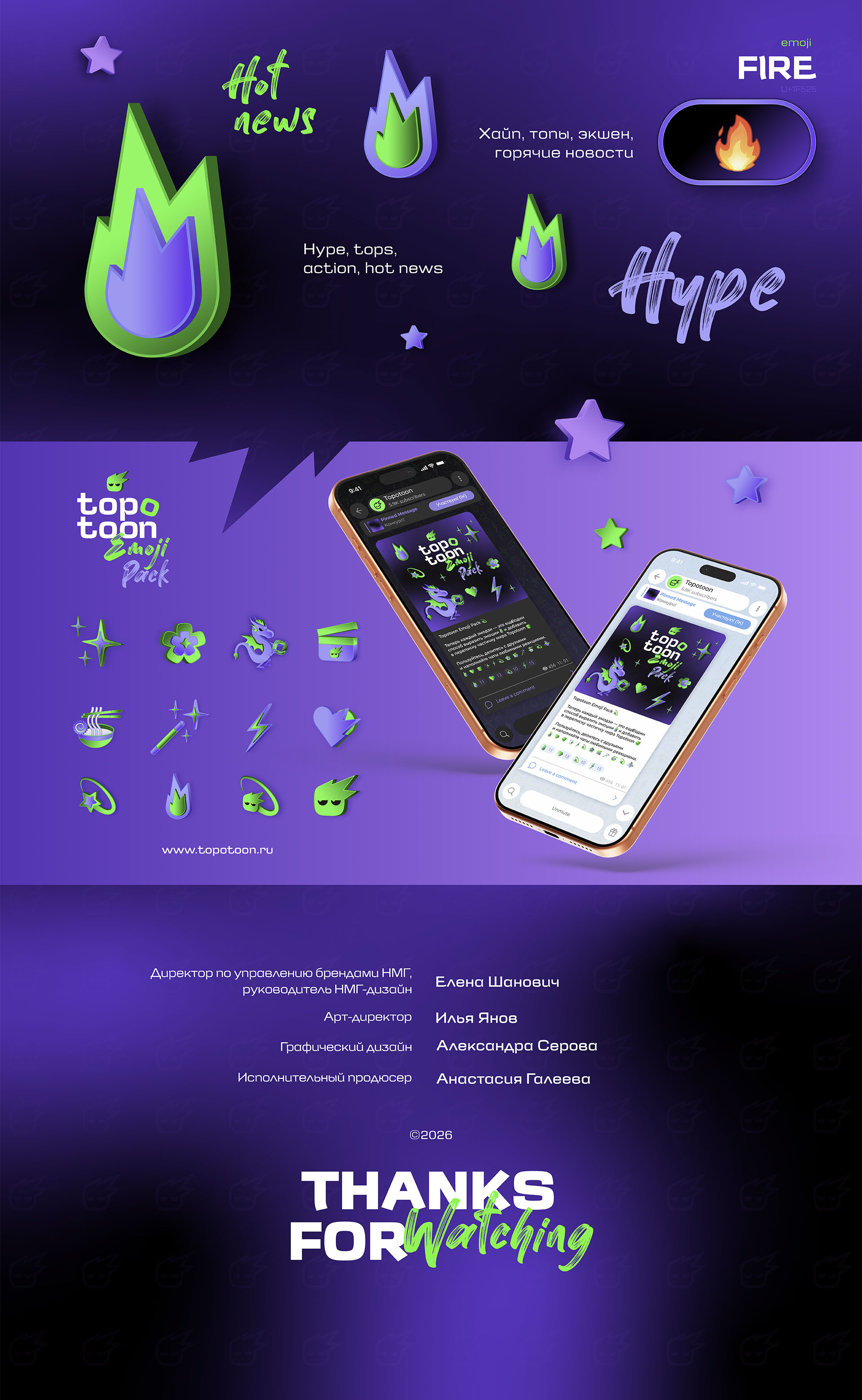 Topotoon Emoji Pack 2026 — Изображение №6 — Брендинг, Иллюстрация на Dprofile
