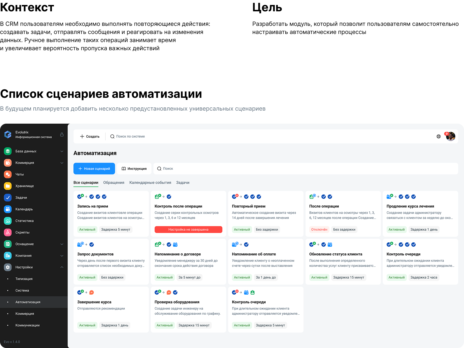 Автоматизация процессов — Изображение №1 — Интерфейсы на Dprofile