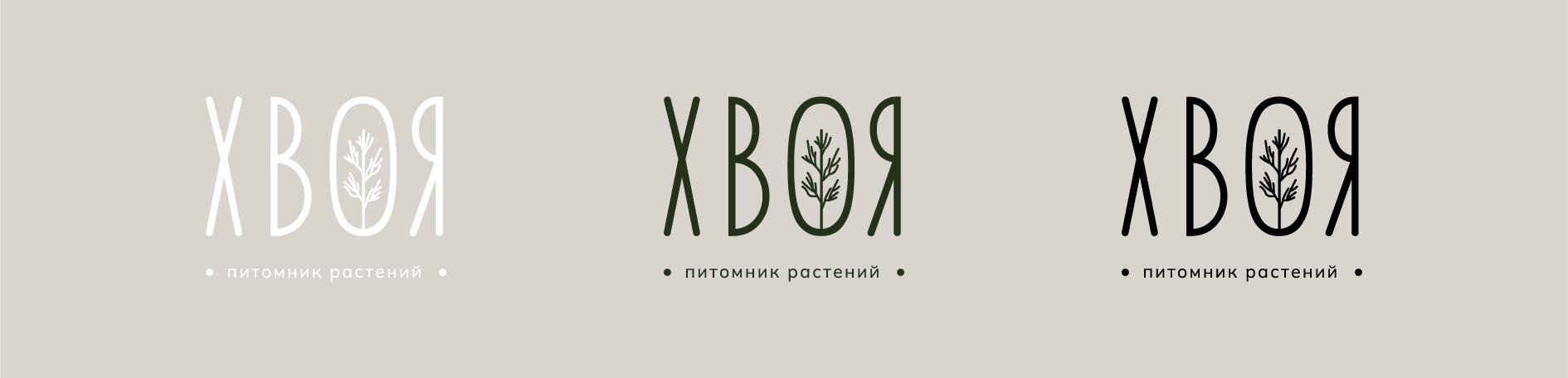 Логотип для питомника растений — Изображение №2 — Брендинг на Dprofile