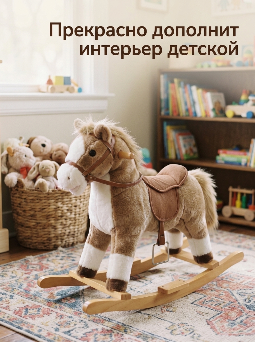 Игрушка качалка"Пони" — Изображение №6 — Промдизайн на Dprofile