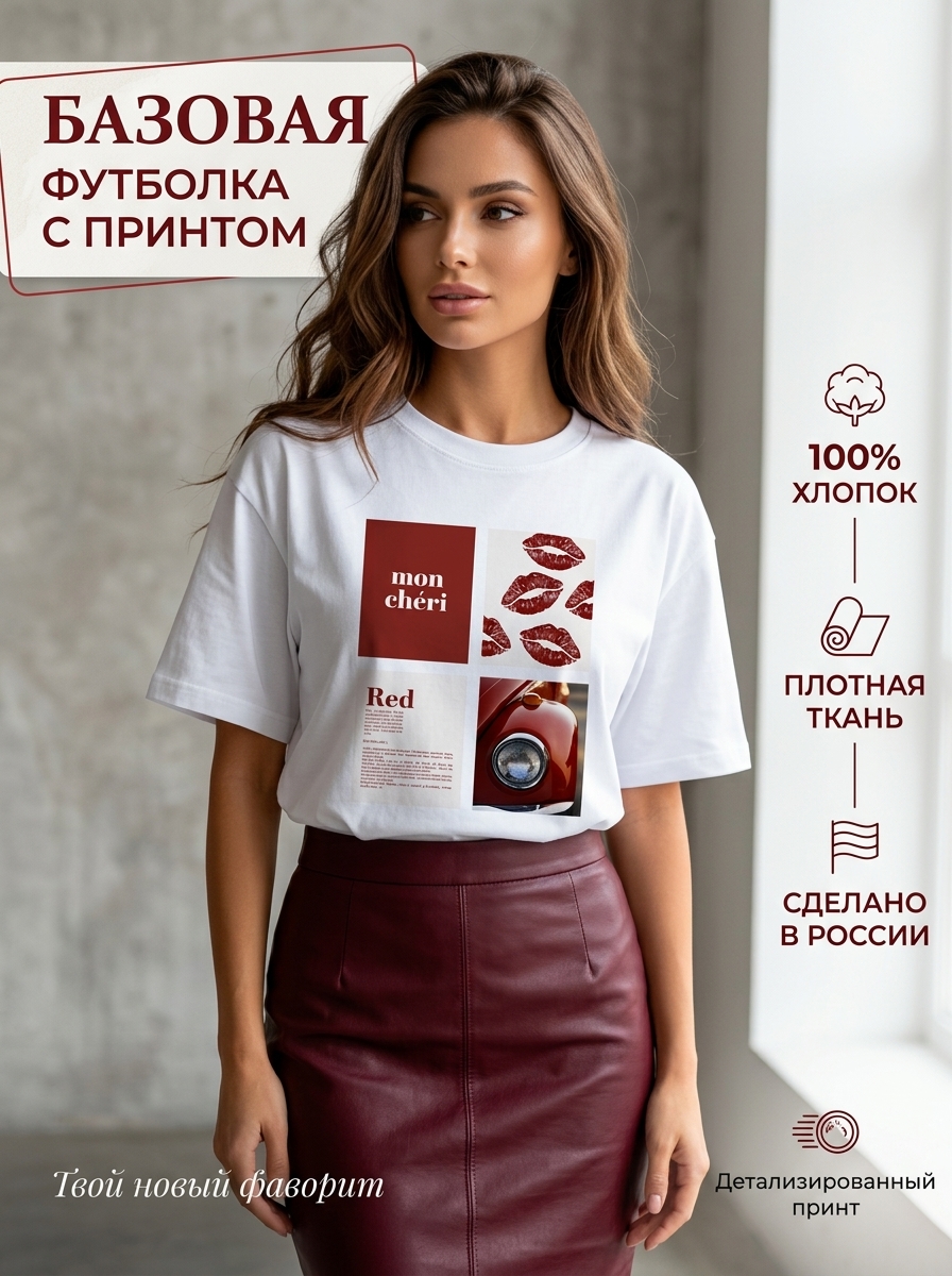 Футболка с принтом — Изображение №1 — Графика на Dprofile