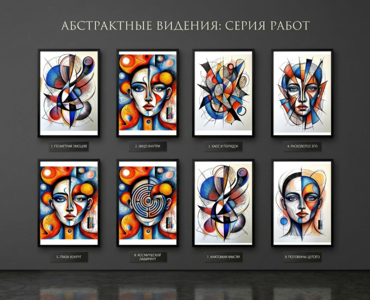 Абстрактный стиль на Dprofile