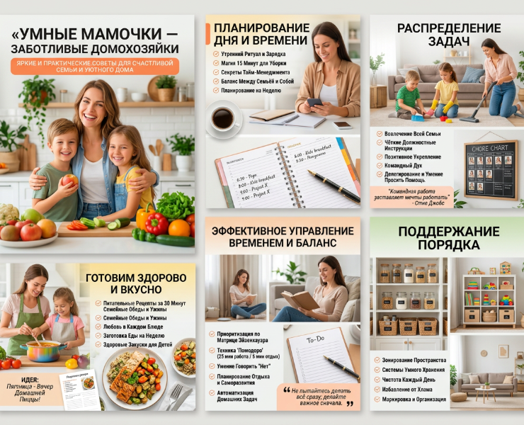Умные мамочки -заботливые домохозяйки — Брендинг, Маркетинг на Dprofile