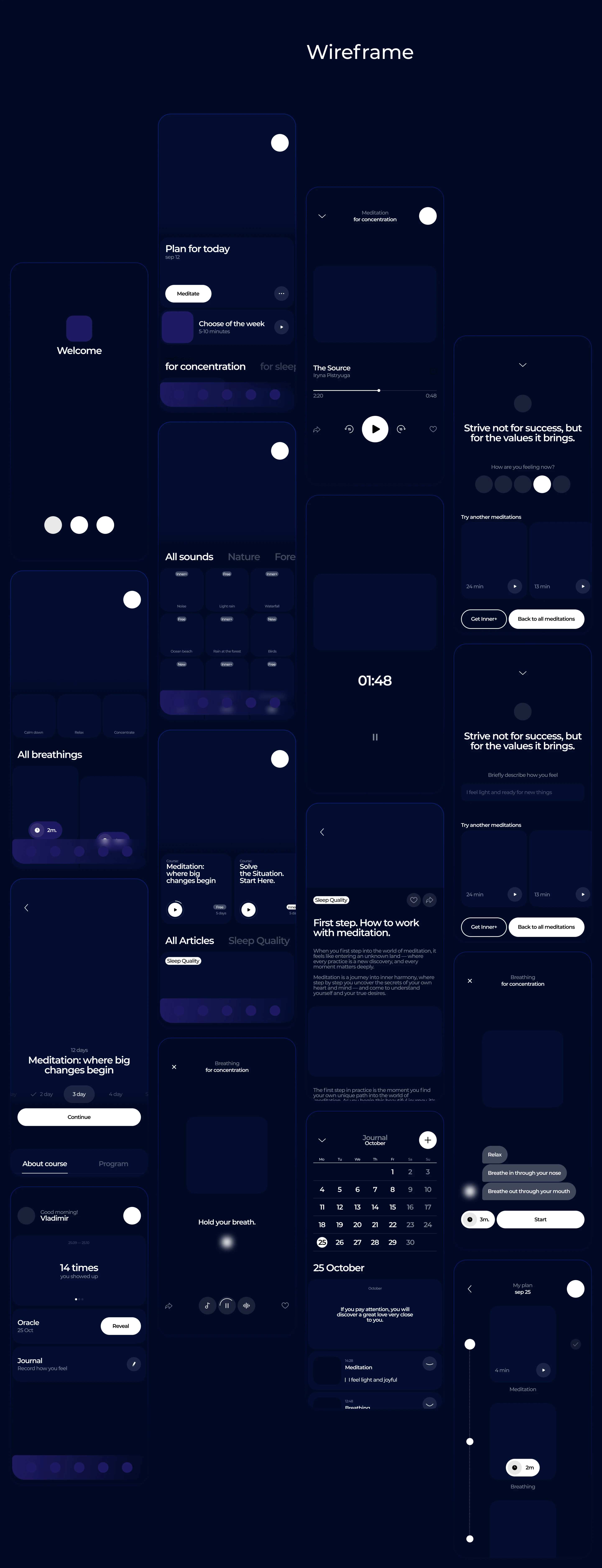 Inner Love | Mobile App — Изображение №5 — Интерфейсы на Dprofile