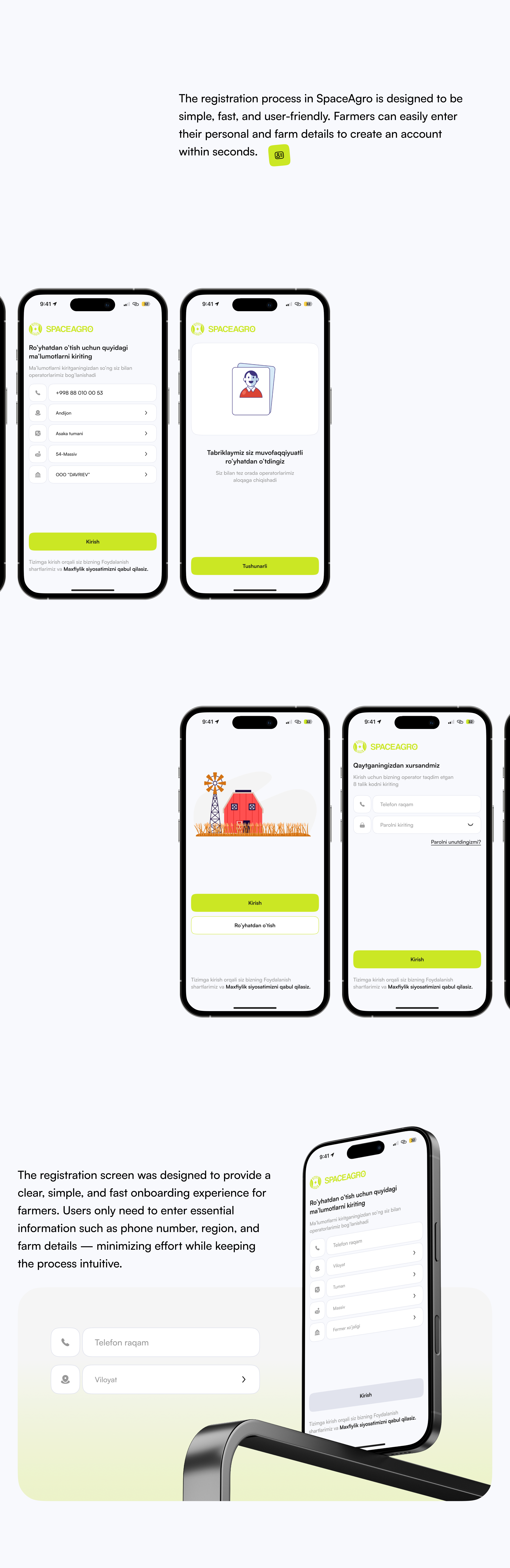 SpaceAgro | Mobile App | Pixor Agency — Изображение №11 — Интерфейсы, Брендинг на Dprofile
