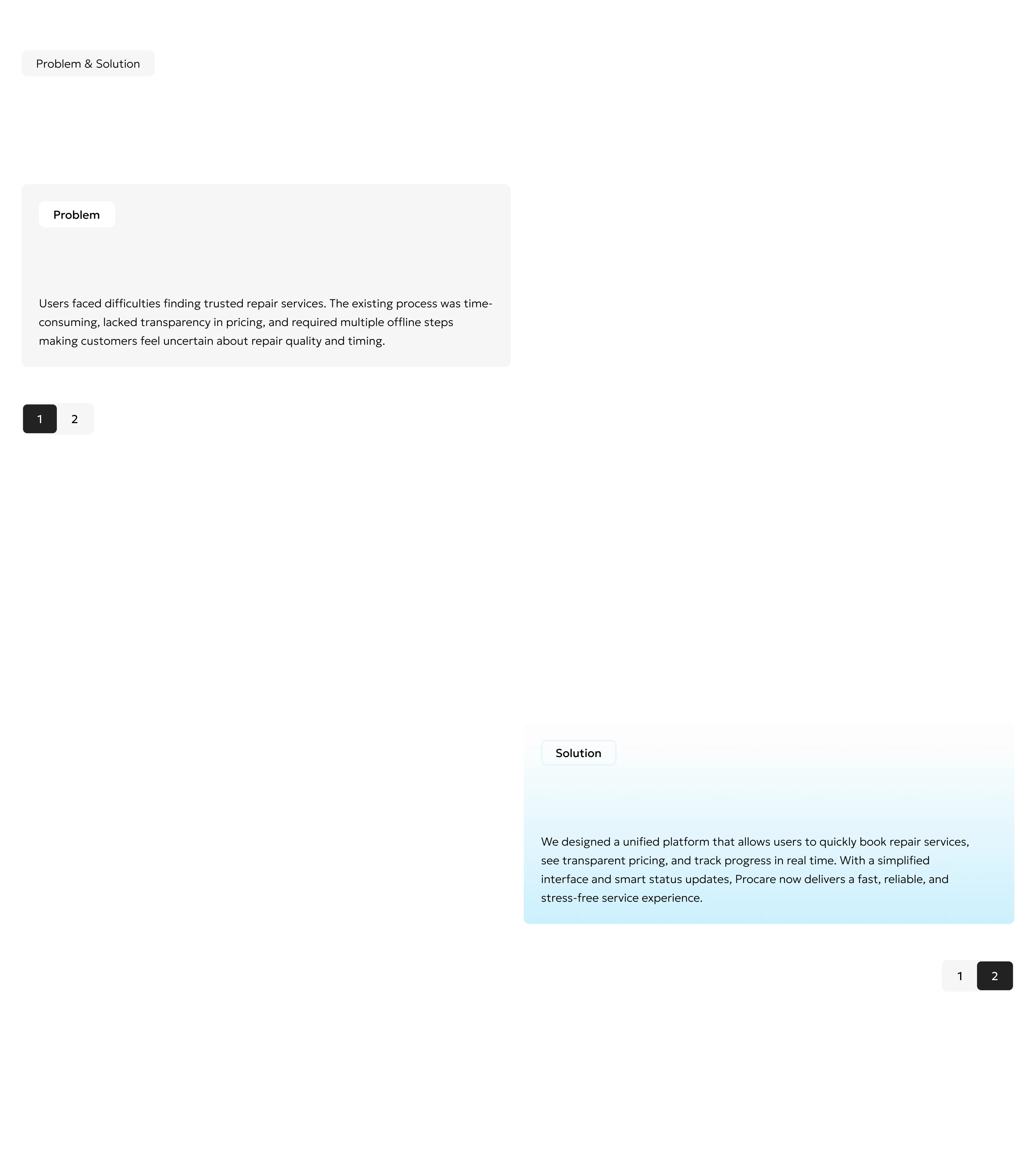 Procare - Phone Service UI/UX Design — Изображение №2 — Интерфейсы на Dprofile
