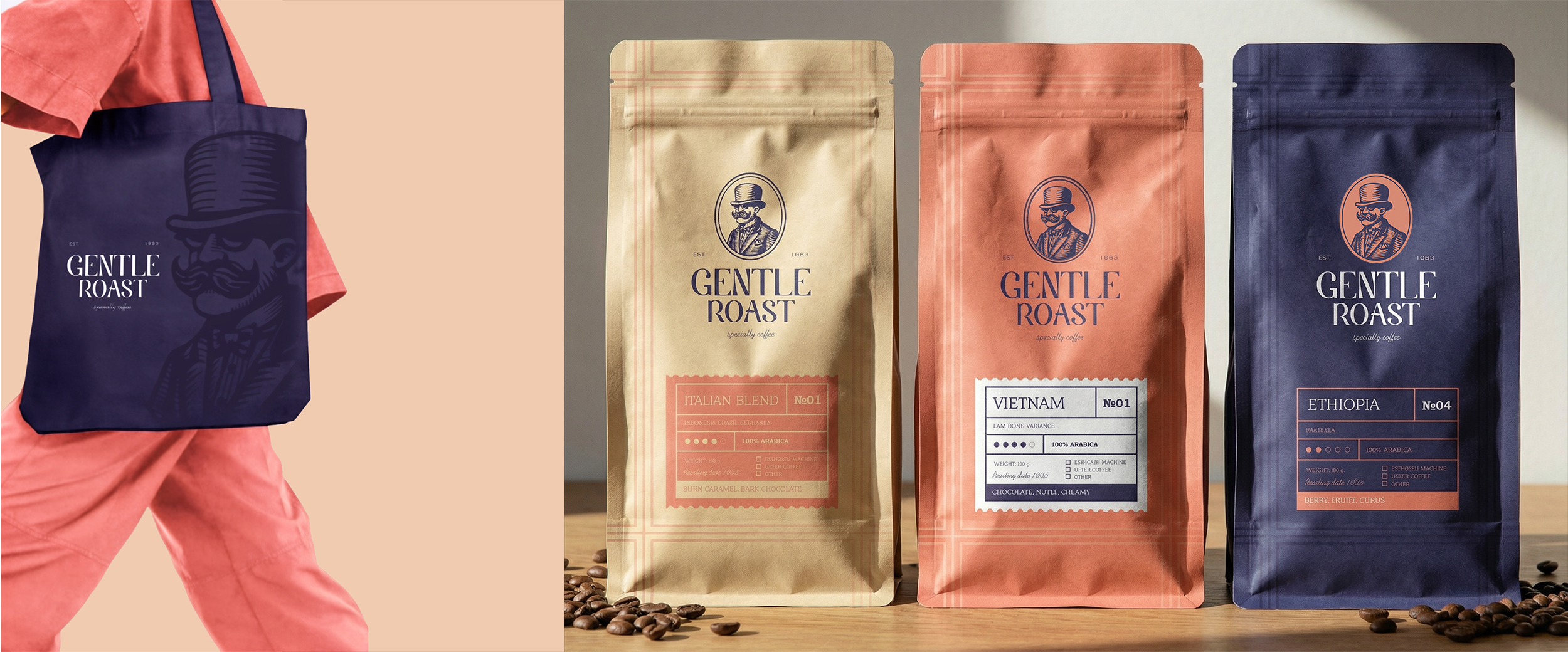 Брендинг для кофейни с собственной обжаркой кофейных зерен — Изображение №5 — Интерфейсы, Брендинг на Dprofile