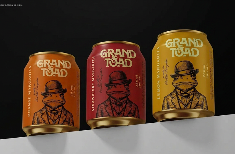 GRAND TOAD BEVERAGE — Изображение №7 — Брендинг на Dprofile