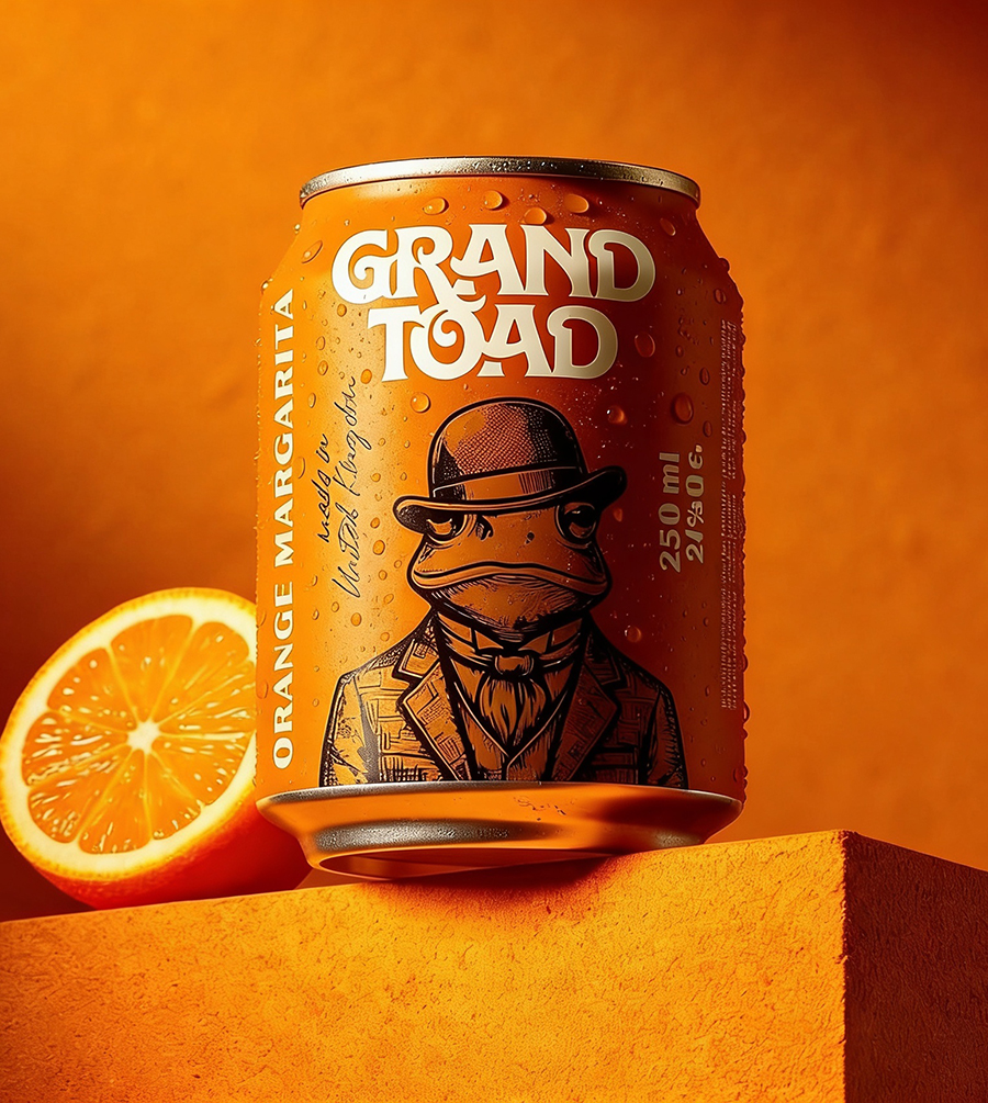 GRAND TOAD BEVERAGE — Изображение №6 — Брендинг на Dprofile