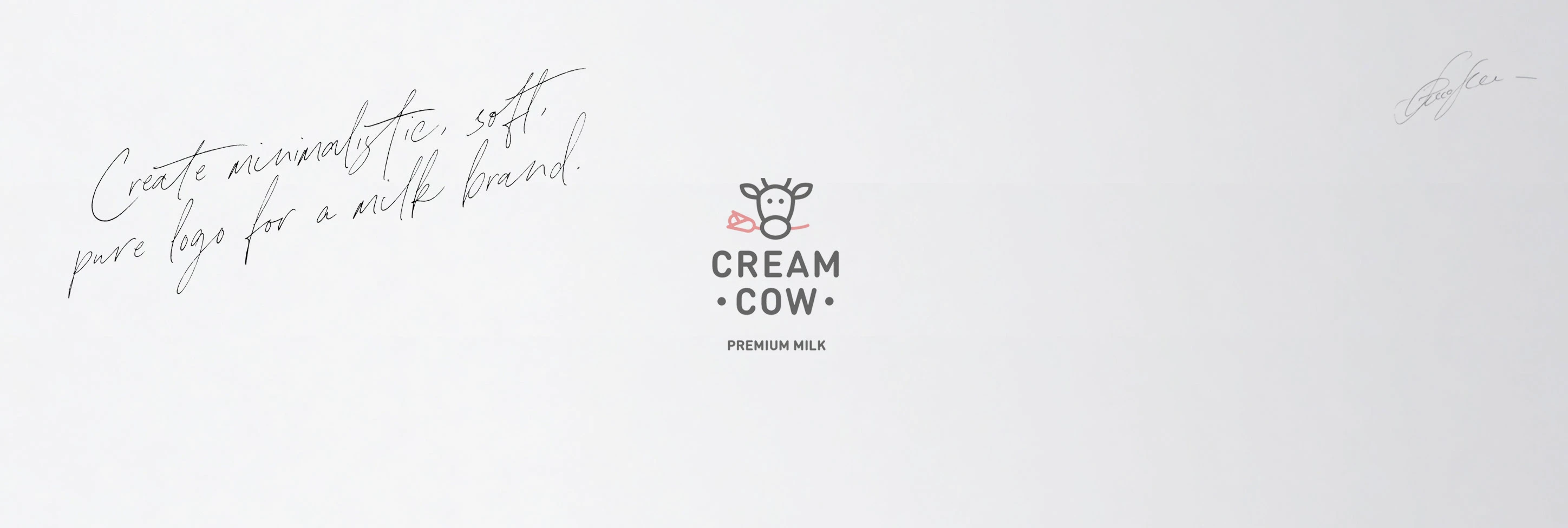 Логотип и упаковка для бренда молока — Изображение №1 — Интерфейсы, Брендинг на Dprofile