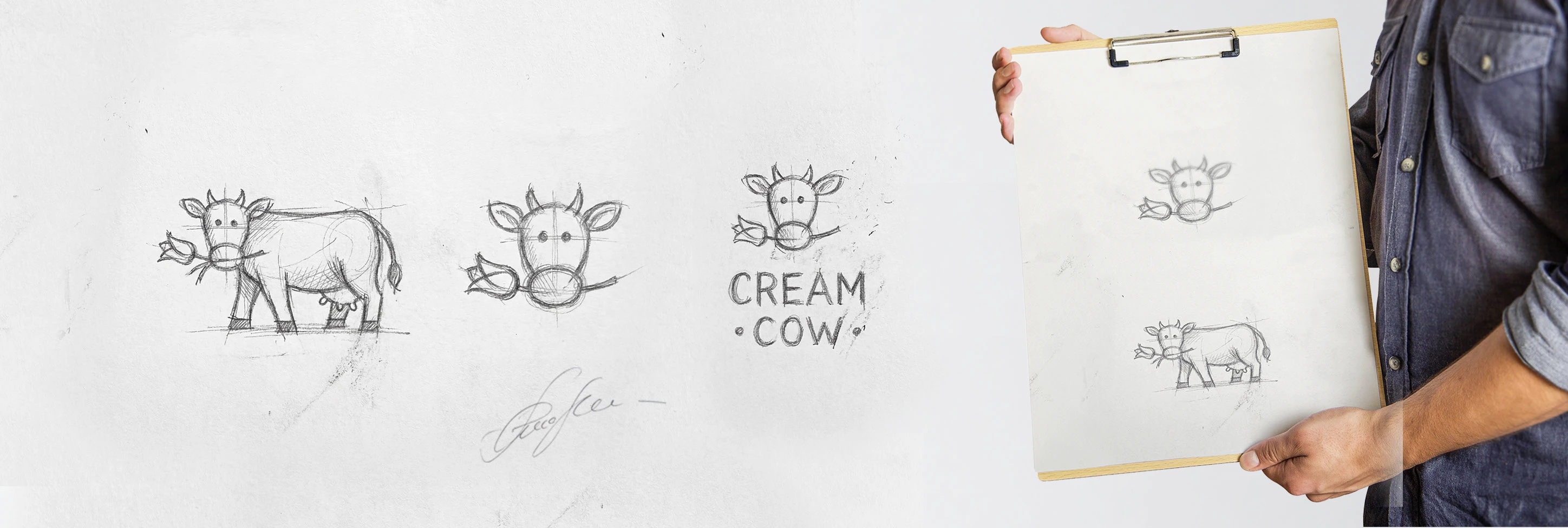 Логотип и упаковка для бренда молока — Изображение №3 — Интерфейсы, Брендинг на Dprofile