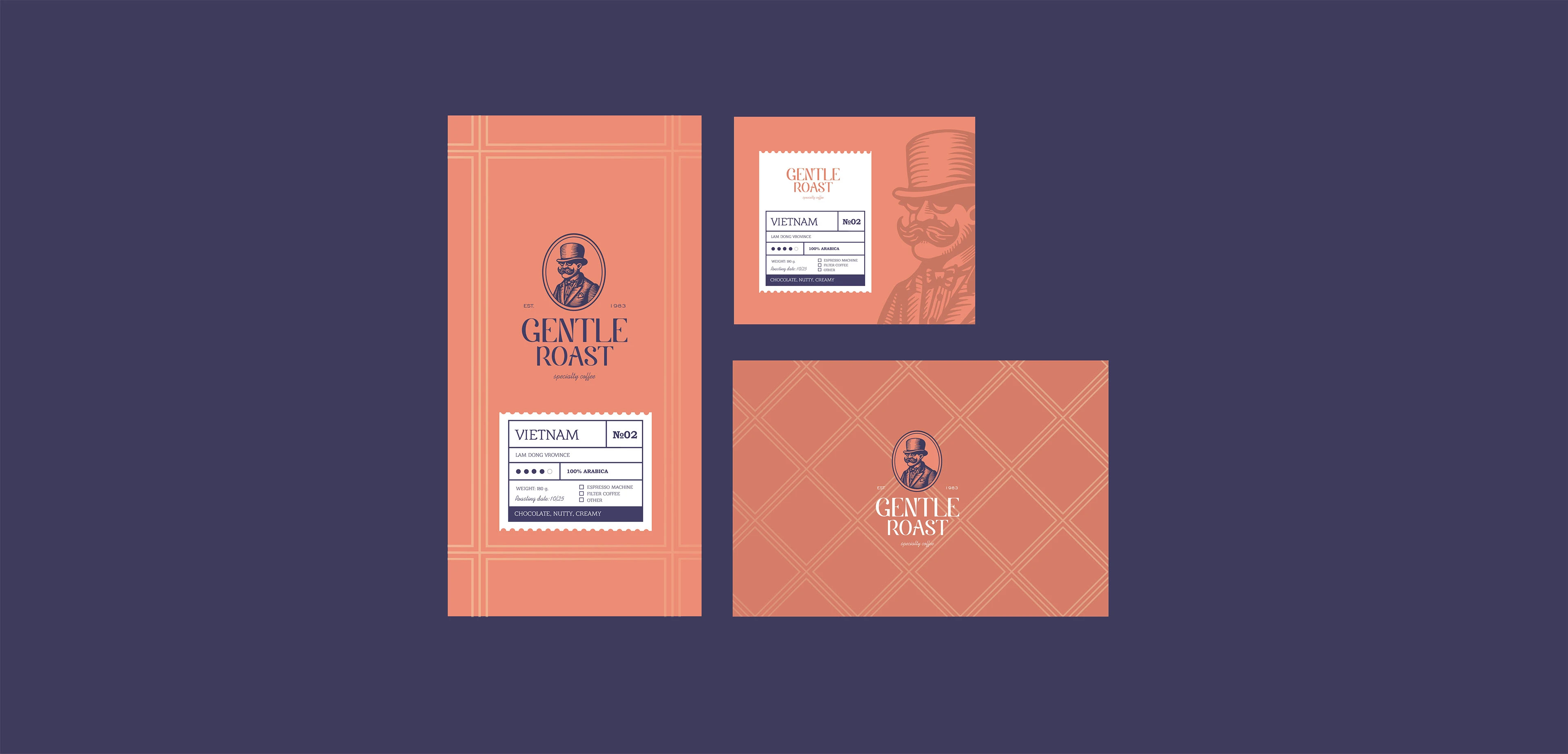 Брендинг для кофейни с собственной обжаркой кофейных зерен — Изображение №9 — Интерфейсы, Брендинг на Dprofile