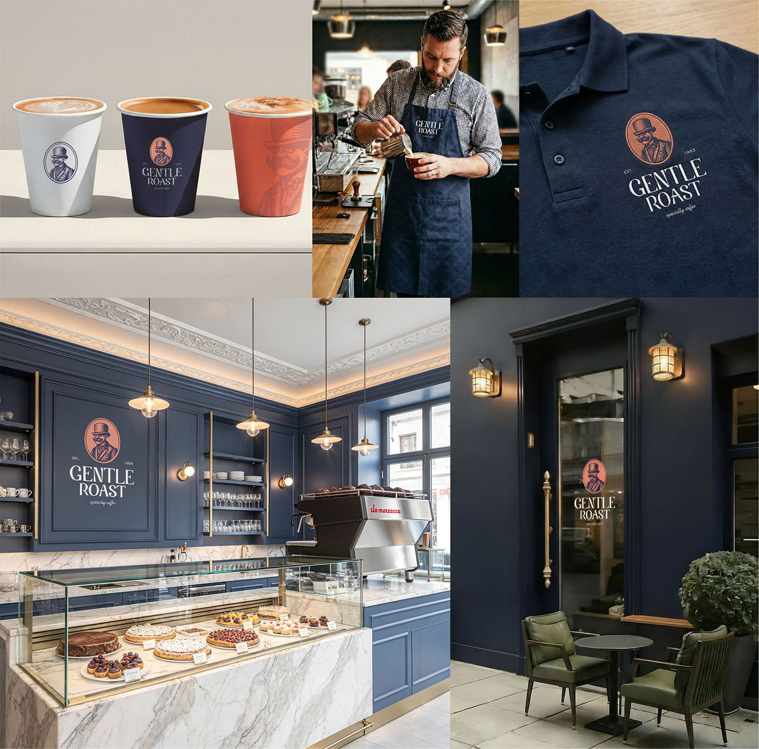 Брендинг для кофейни с собственной обжаркой кофейных зерен — Изображение №6 — Интерфейсы, Брендинг на Dprofile