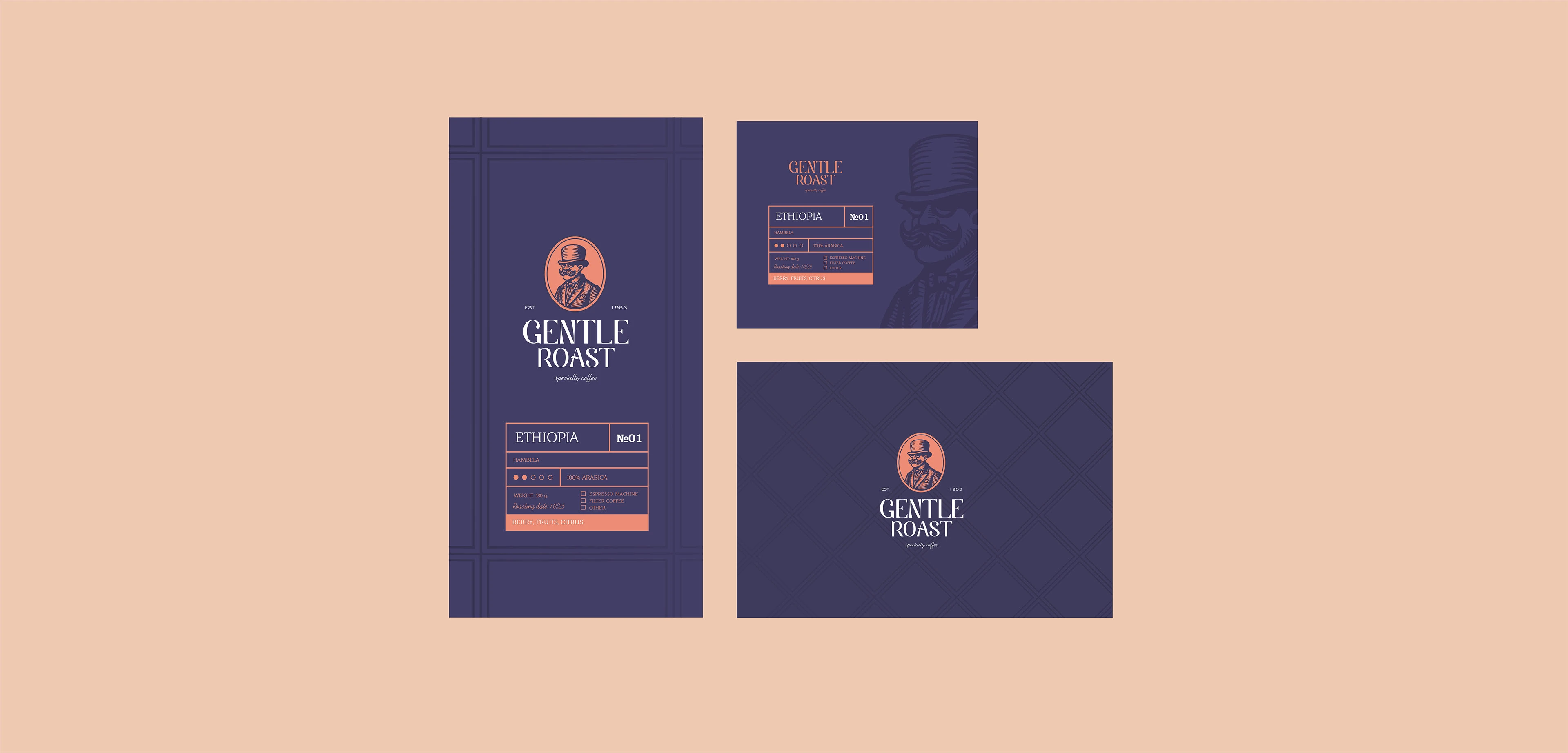 Брендинг для кофейни с собственной обжаркой кофейных зерен — Изображение №8 — Интерфейсы, Брендинг на Dprofile