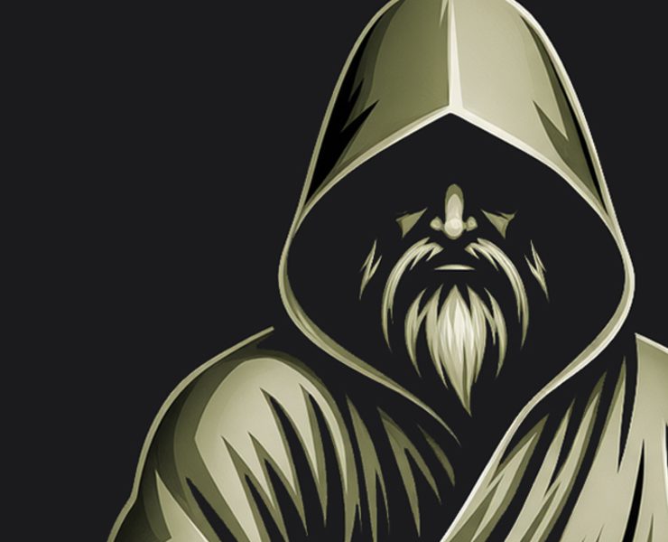 Иллюстрация монаха — Иллюстрация, Графика на Dprofile