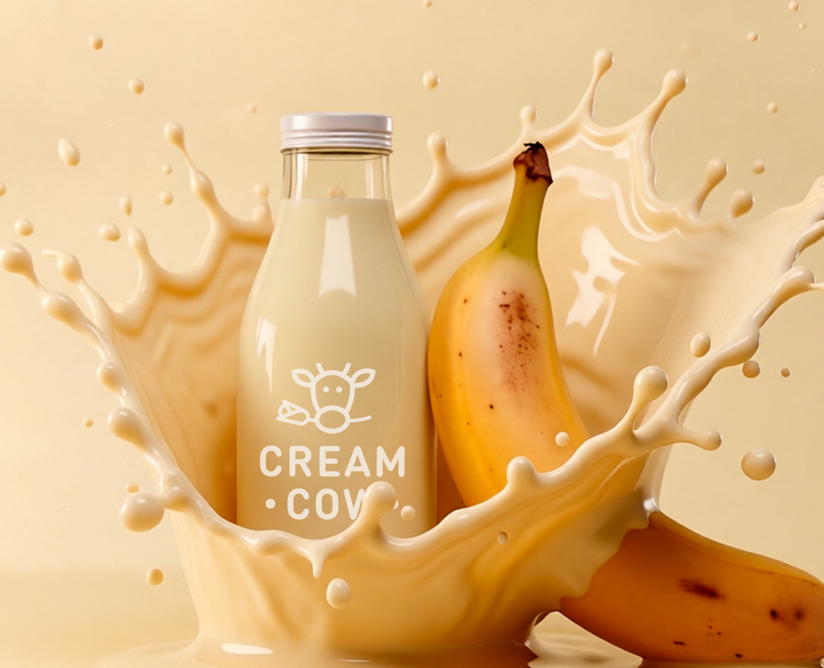 Логотип и упаковка для бренда молока — Интерфейсы, Брендинг на Dprofile