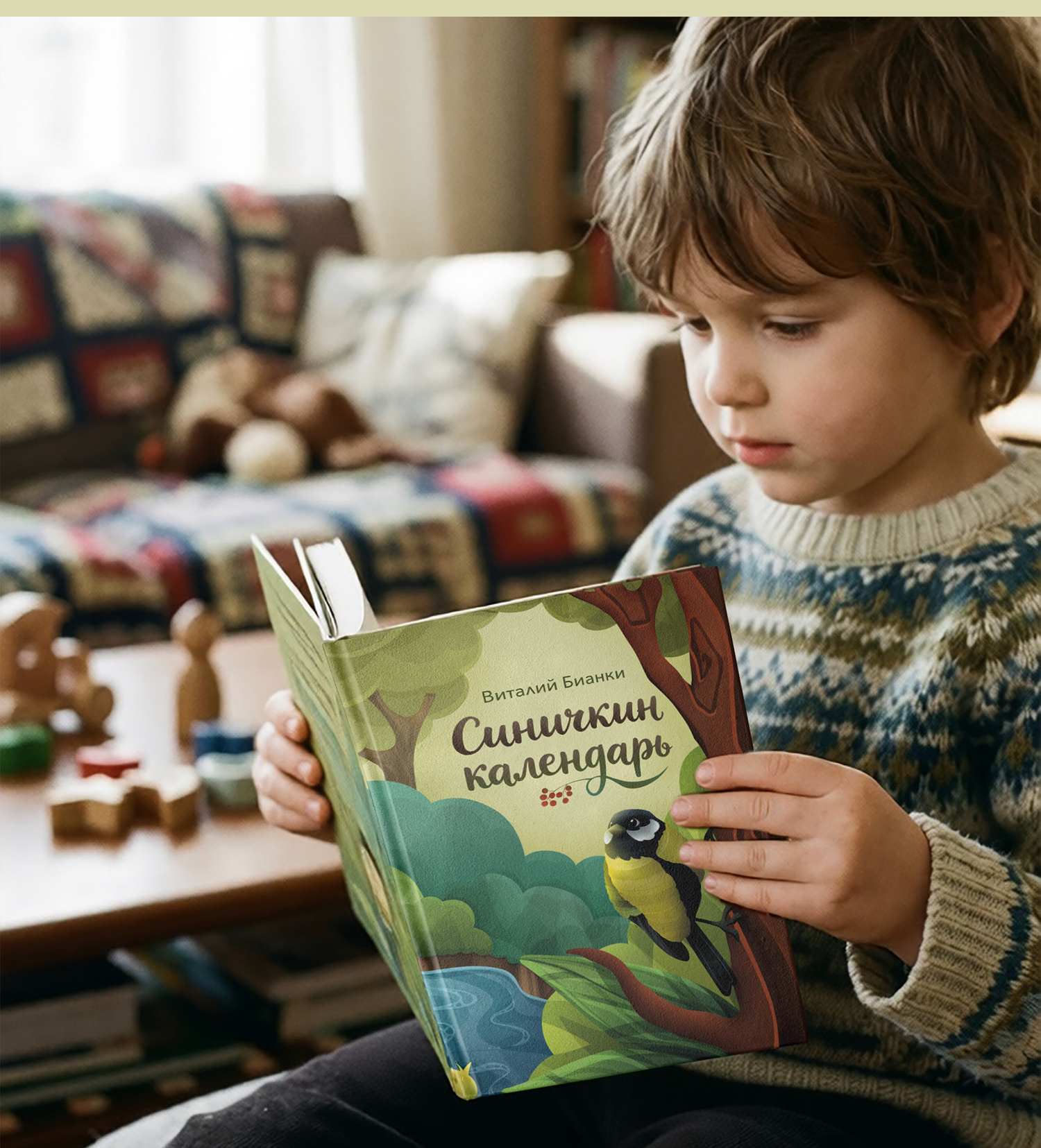 Детская книга "Синичкин календарь" | Книжная иллюстрация — Изображение №15 — Иллюстрация, Графика на Dprofile